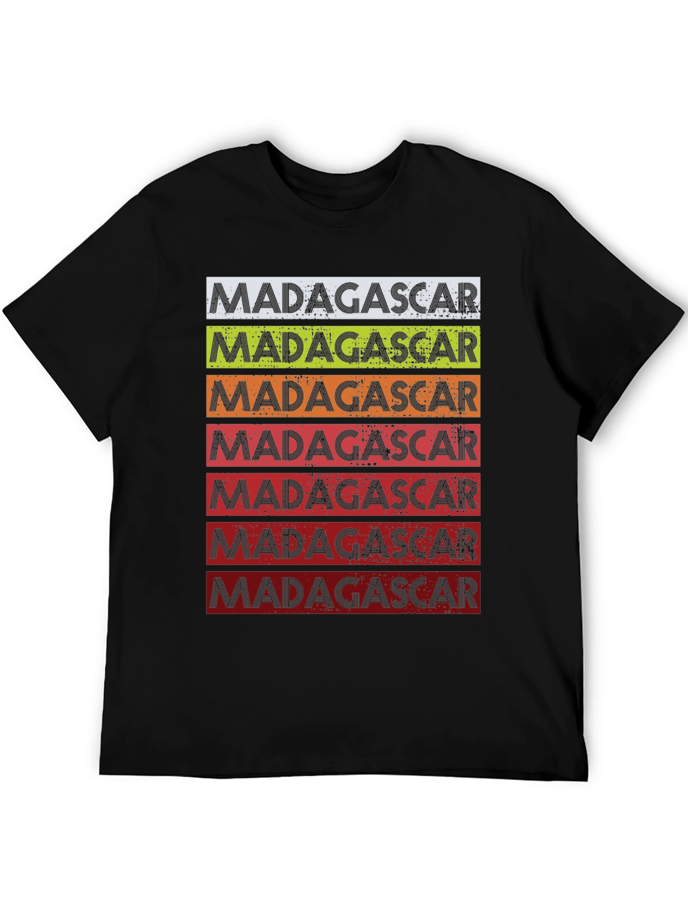 Madagascar Retro Stripe T-Shirt