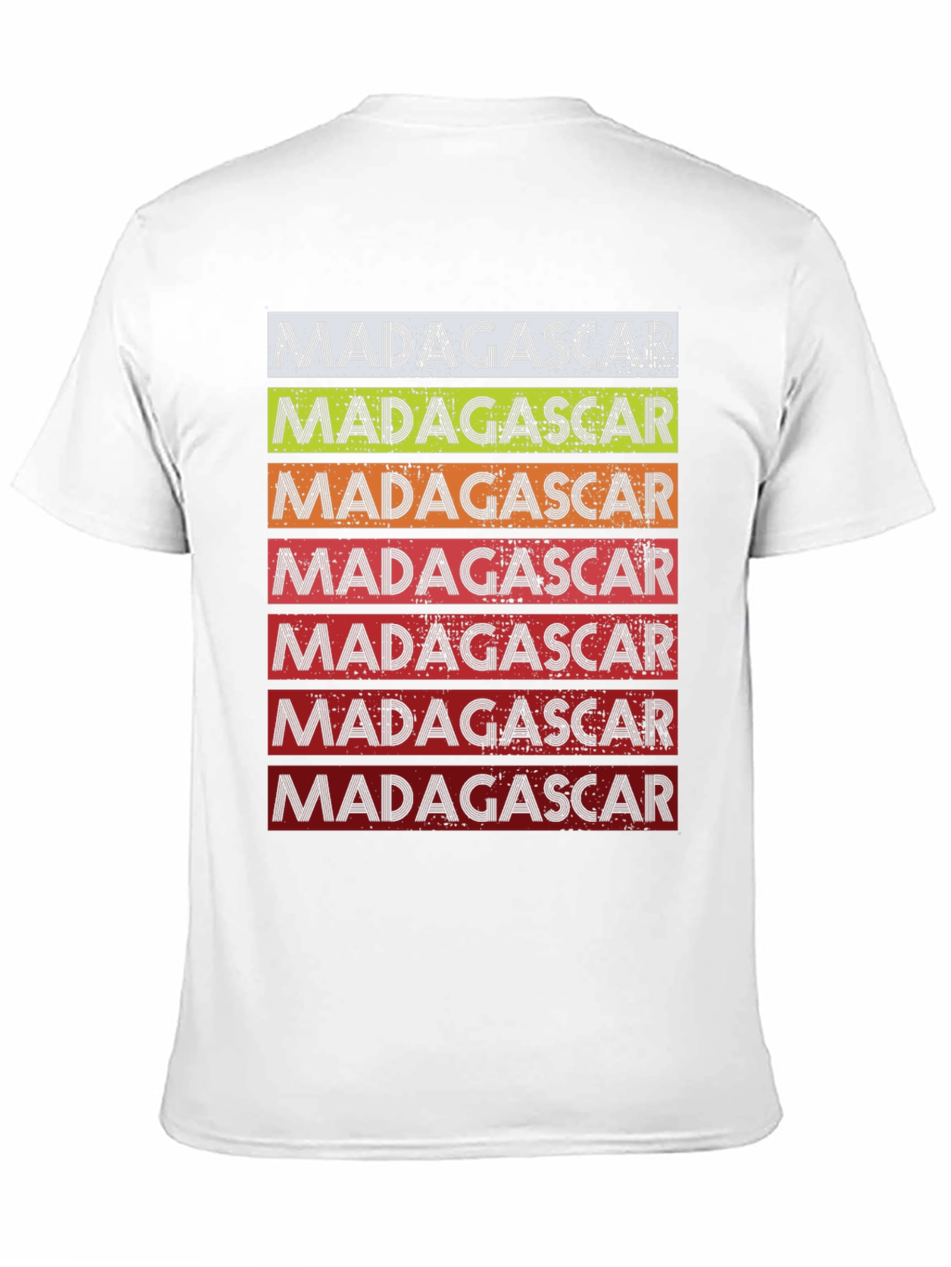 Madagascar Retro Stripe T-Shirt