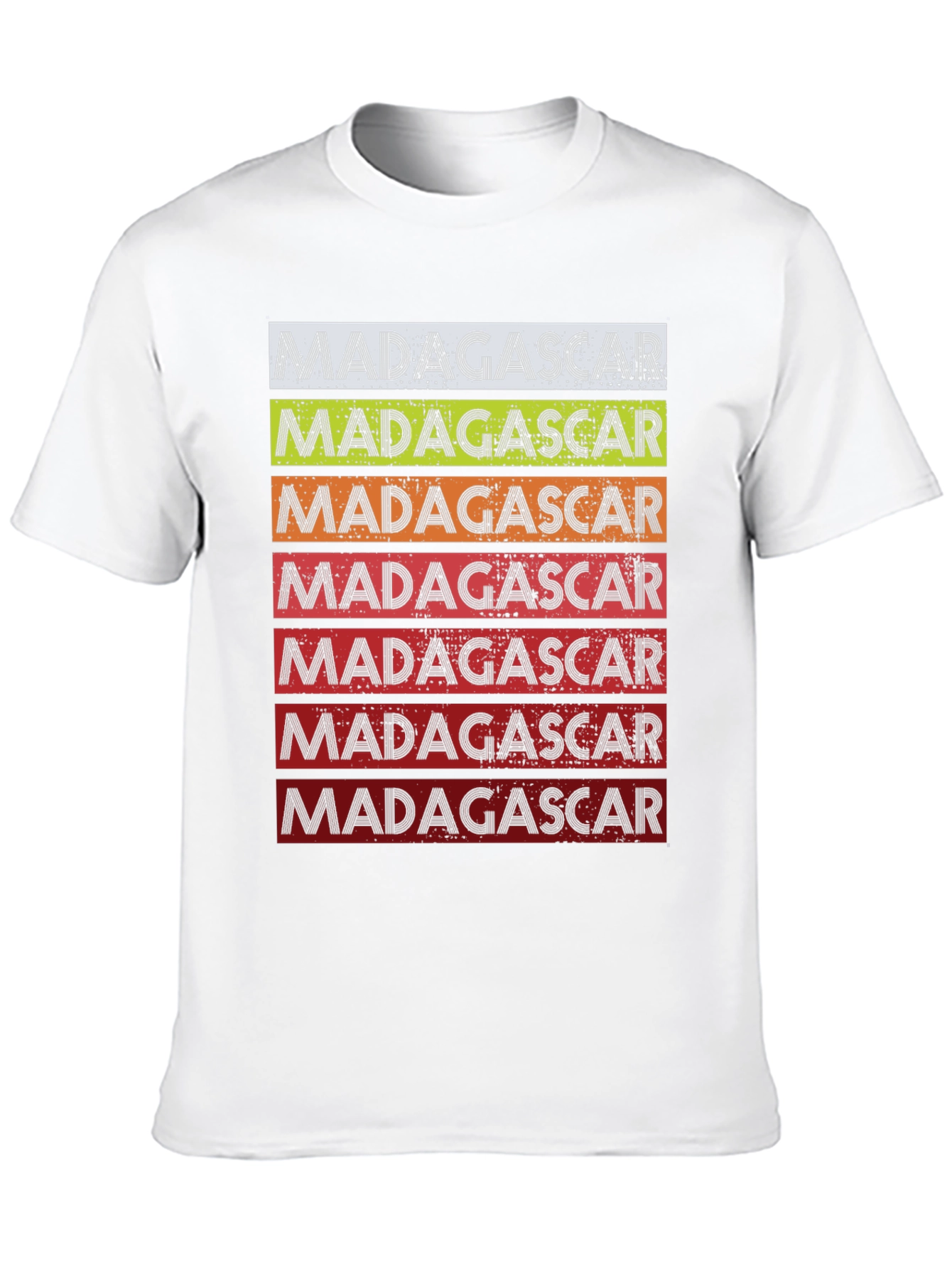 Madagascar Retro Stripe T-Shirt