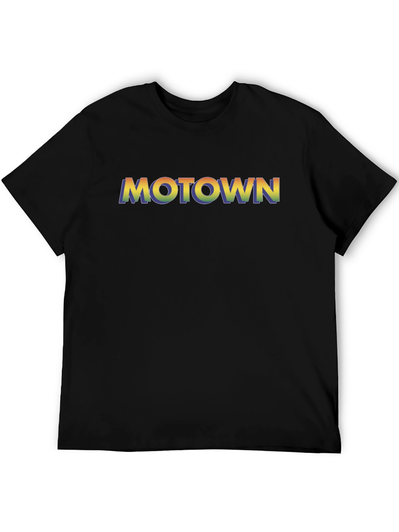 Motown Rainbow Text T-Shirt