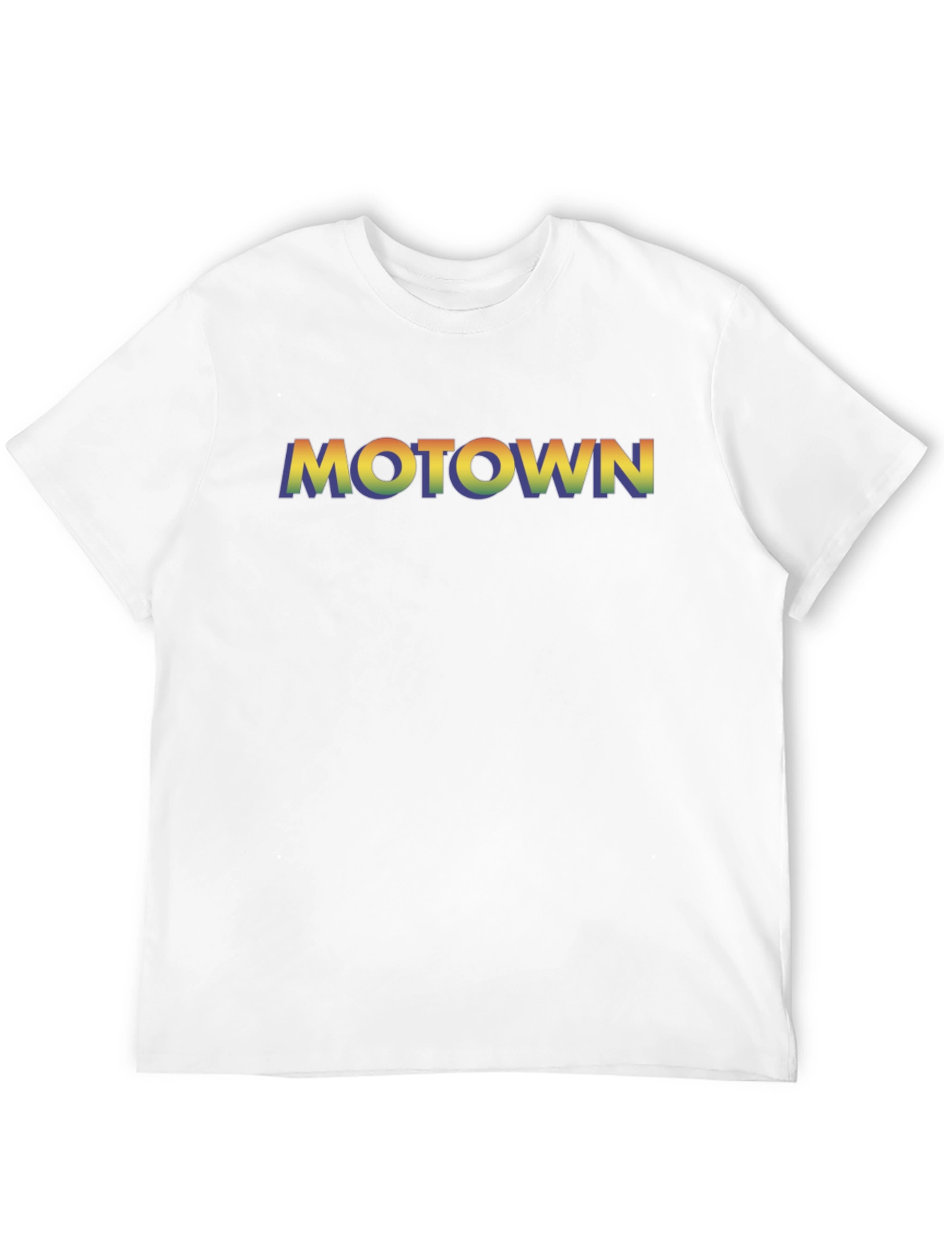 Motown Rainbow Text T-Shirt