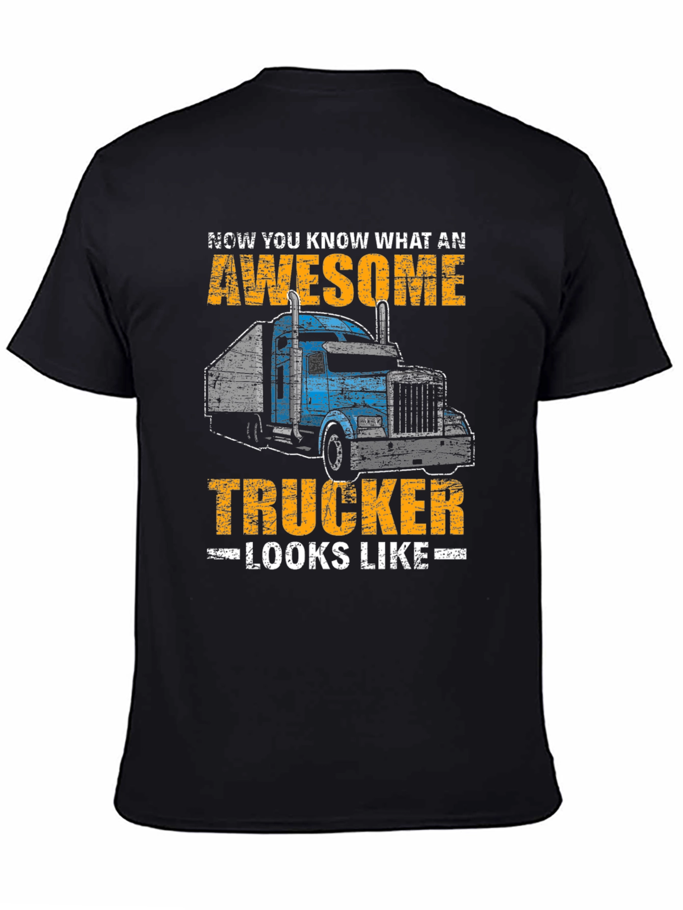 Awesome Trucker T-Shirt