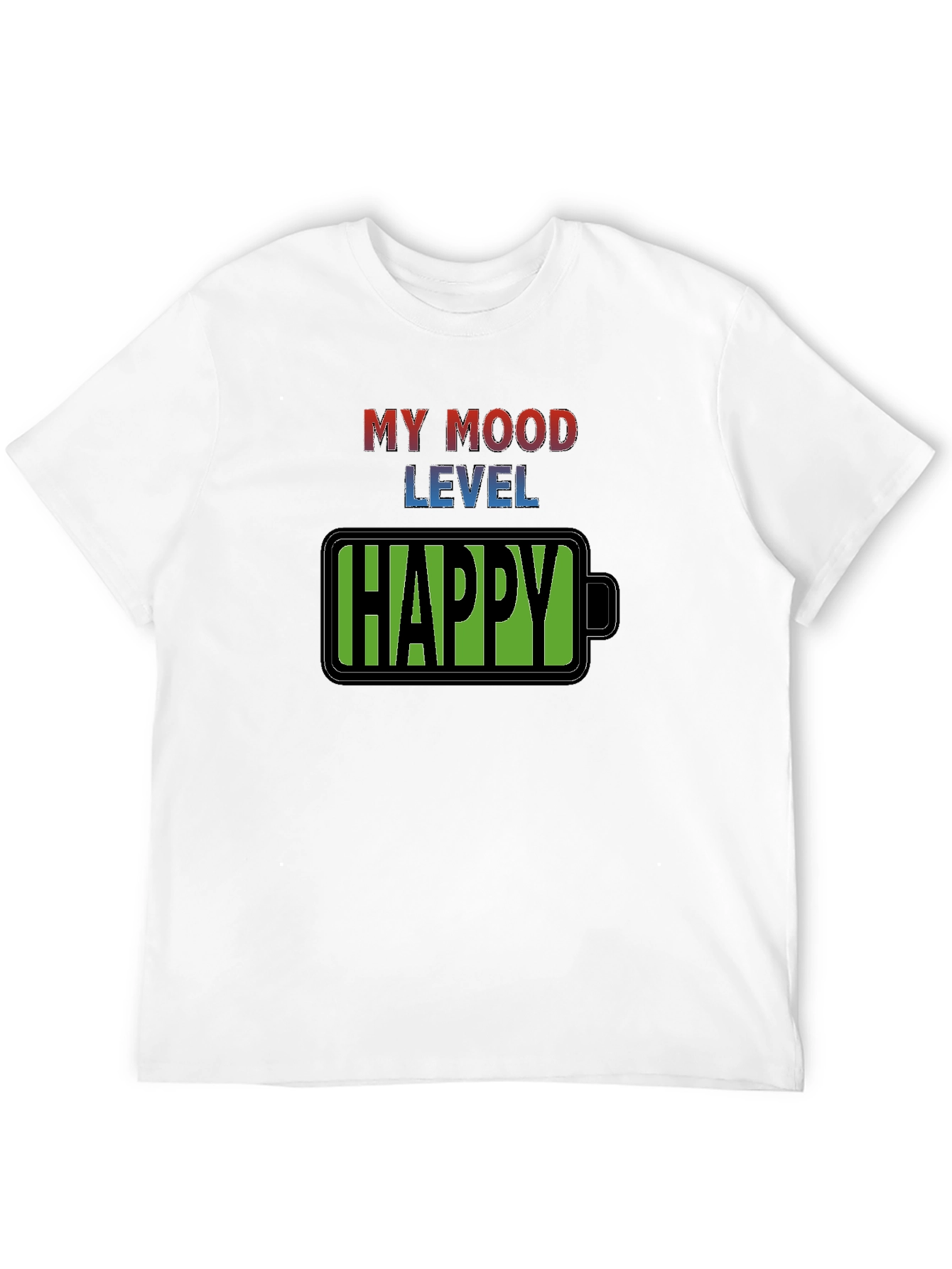 My Mood Level Happy T-Shirt