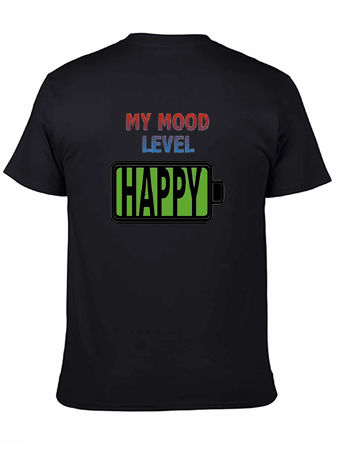 My Mood Level Happy T-Shirt
