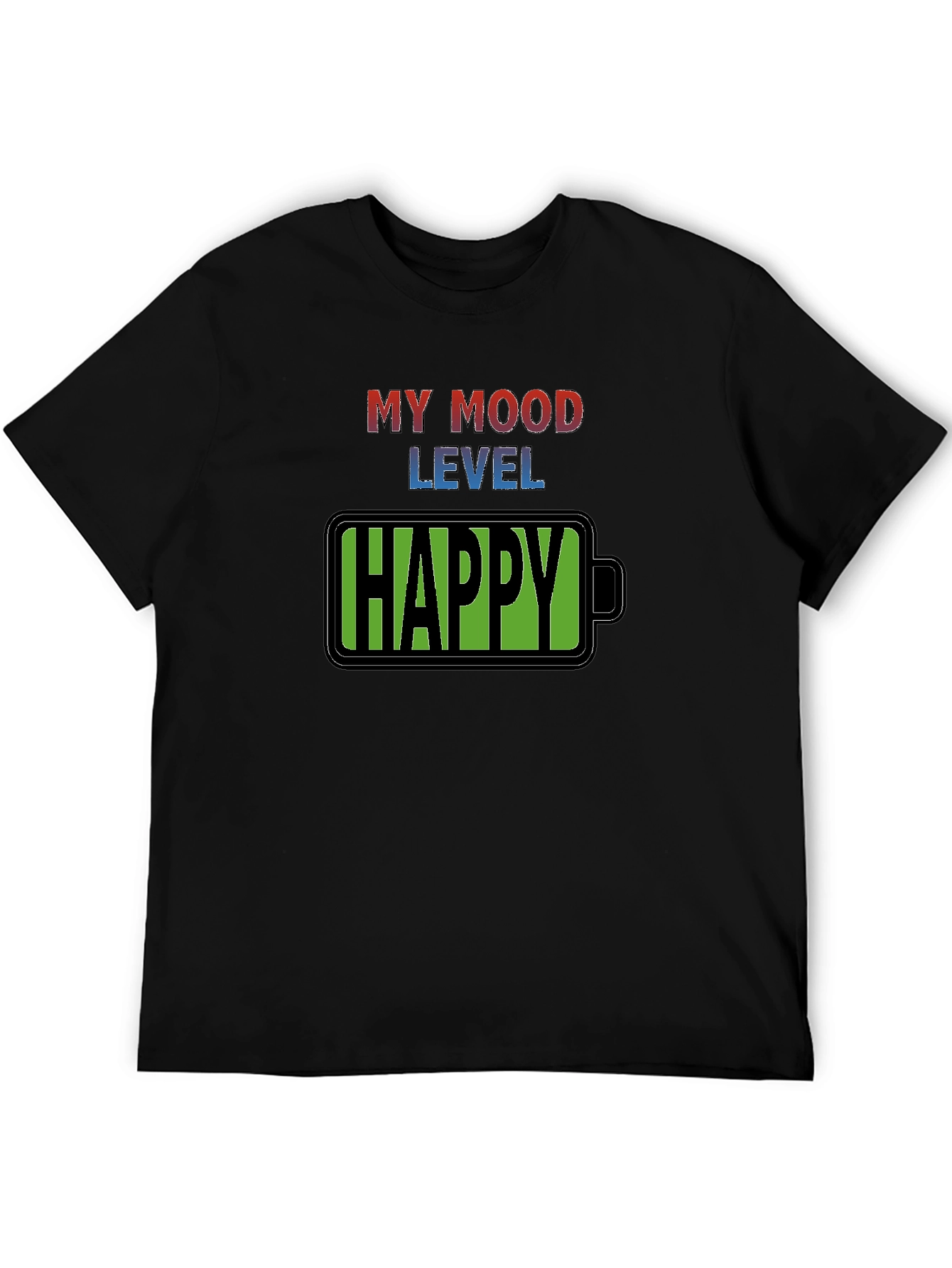 My Mood Level Happy T-Shirt