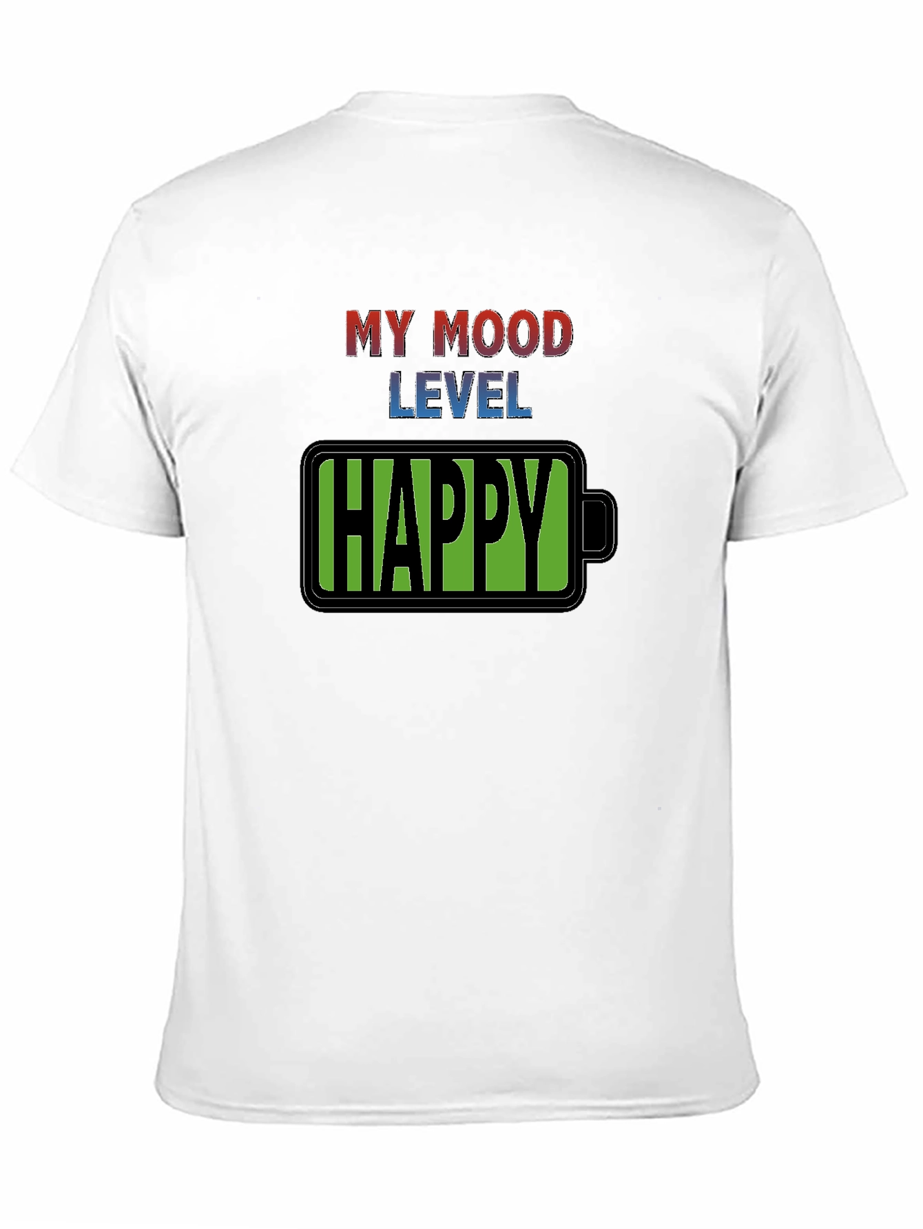 My Mood Level Happy T-Shirt
