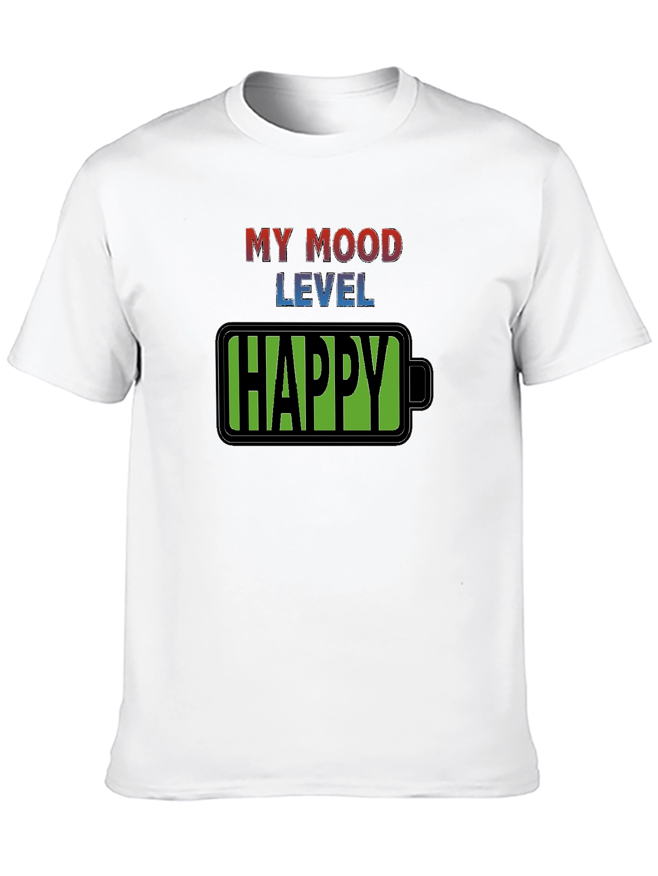 My Mood Level Happy T-Shirt