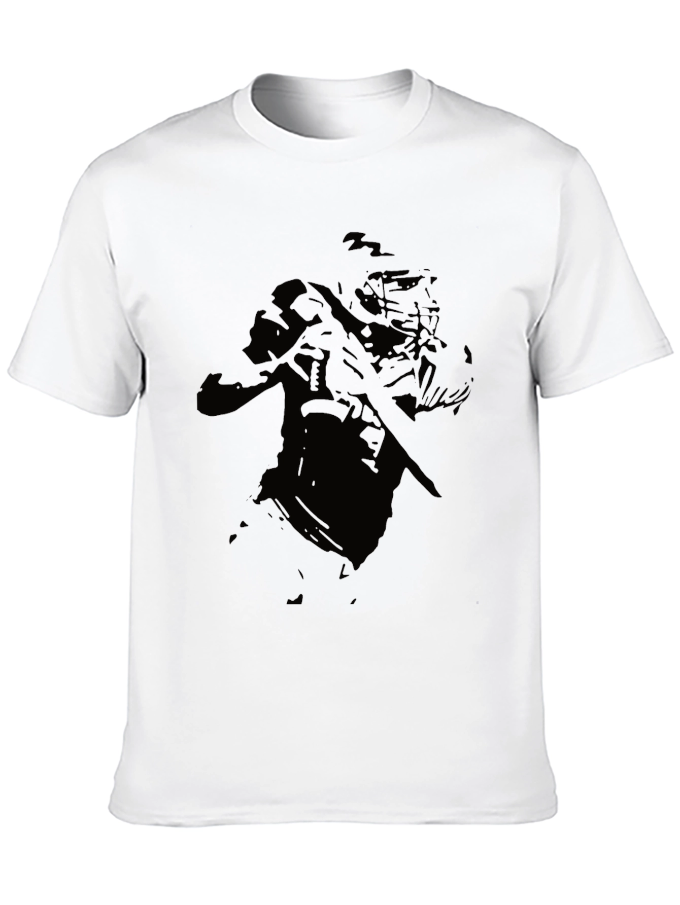 Mens Graphic Black T-Shirt
