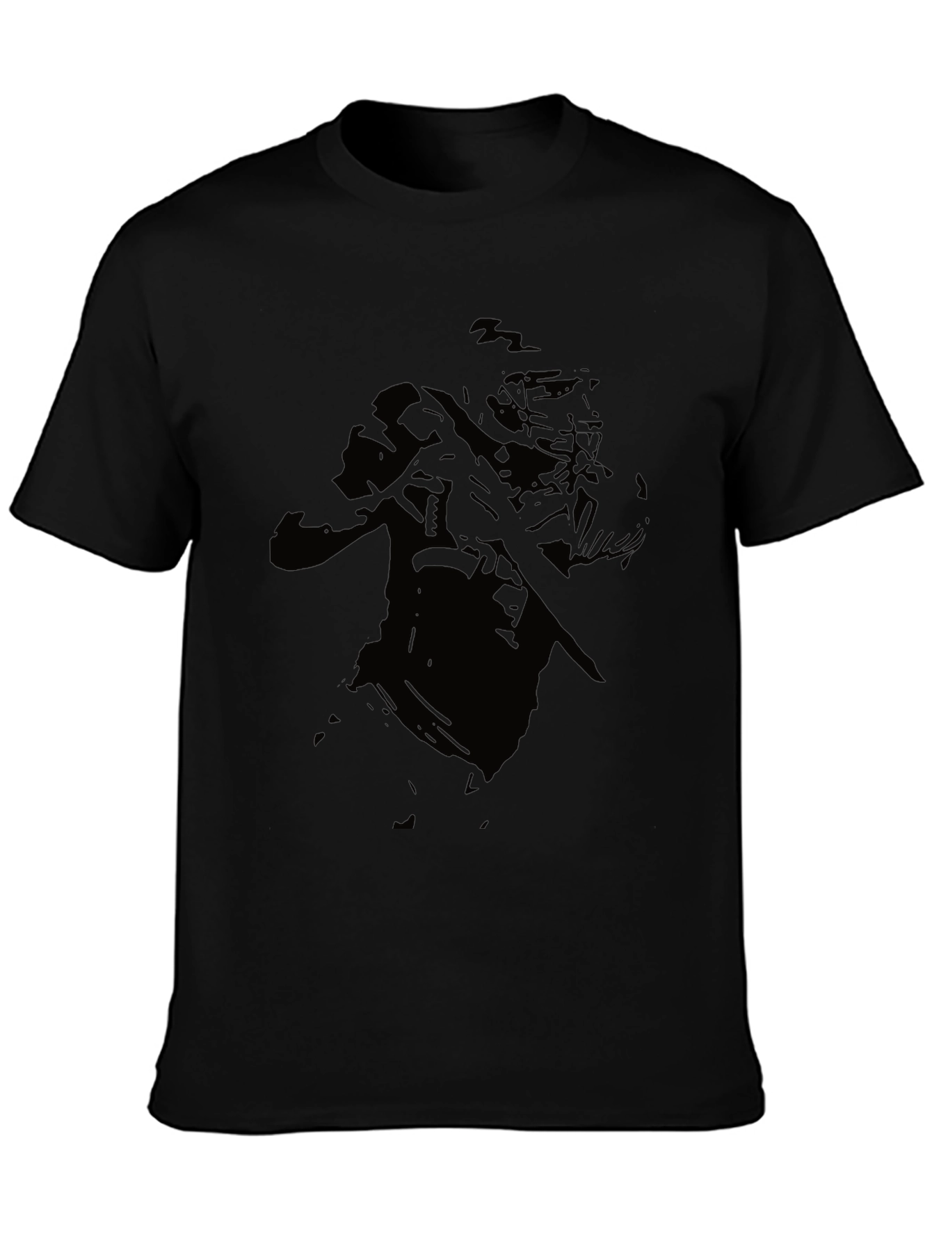 Mens Graphic Black T-Shirt