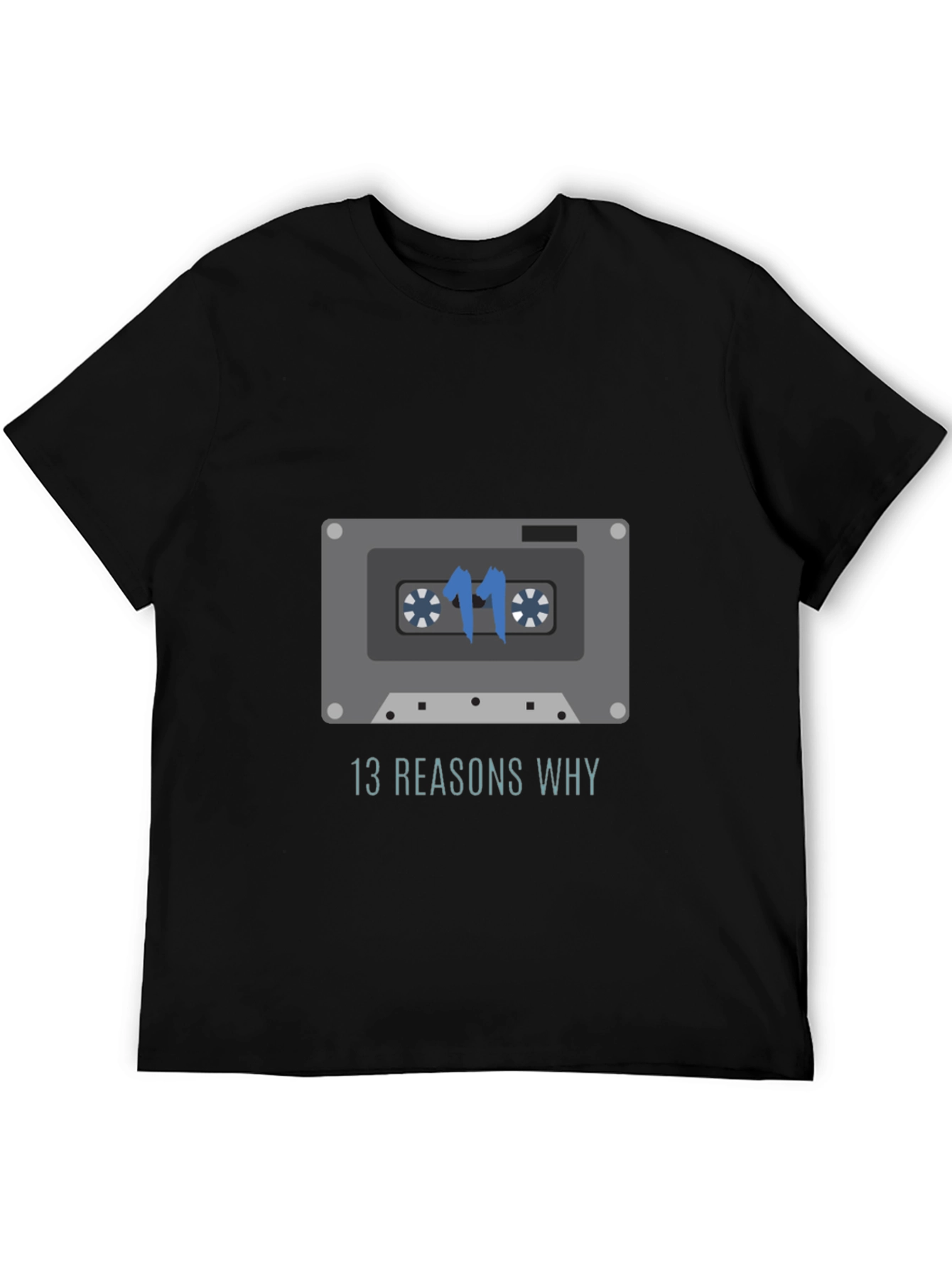 13 Reasons Why Cassette Tape Graphic T-Shirt