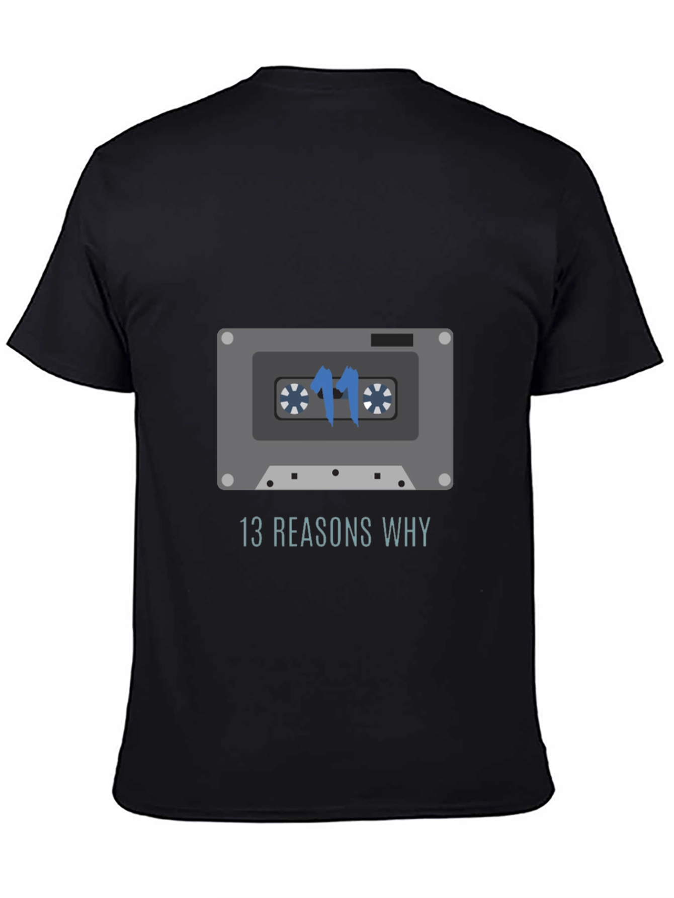 13 Reasons Why Cassette Tape Graphic T-Shirt
