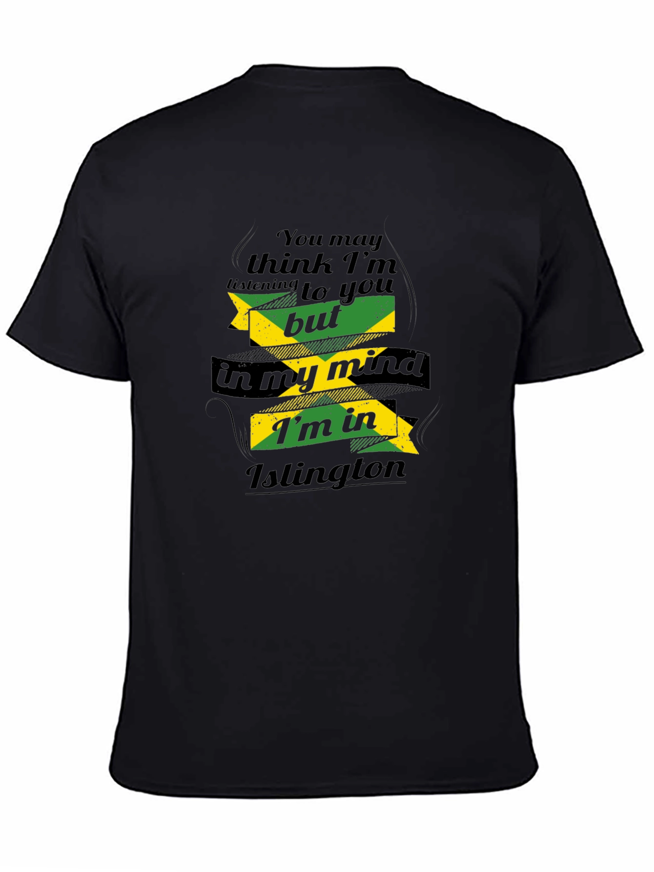 Islington Mind T-Shirt: Quirky Black Tee