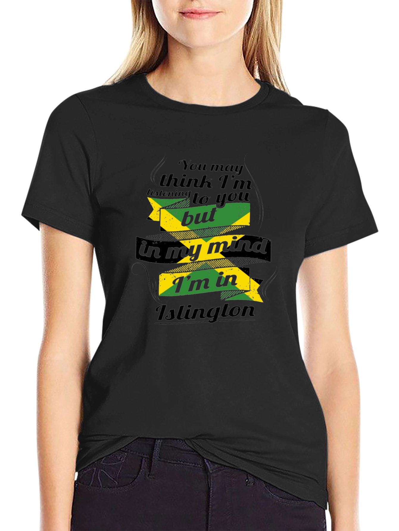 Islington Mind T-Shirt: Quirky Black Tee