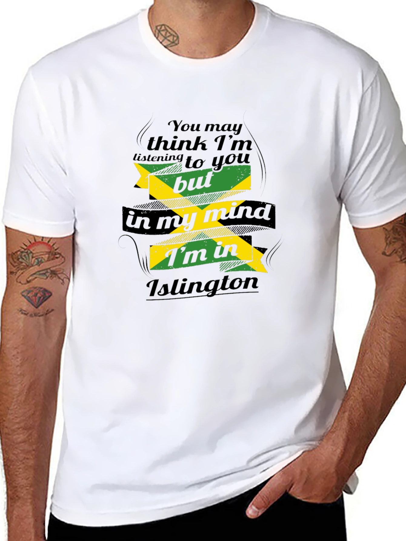 Islington Mind T-Shirt: Quirky Black Tee