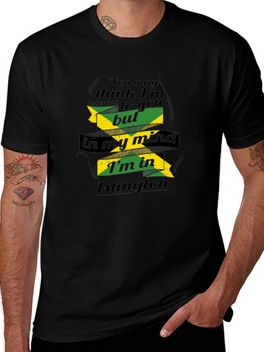Islington Mind T-Shirt: Quirky Black Tee