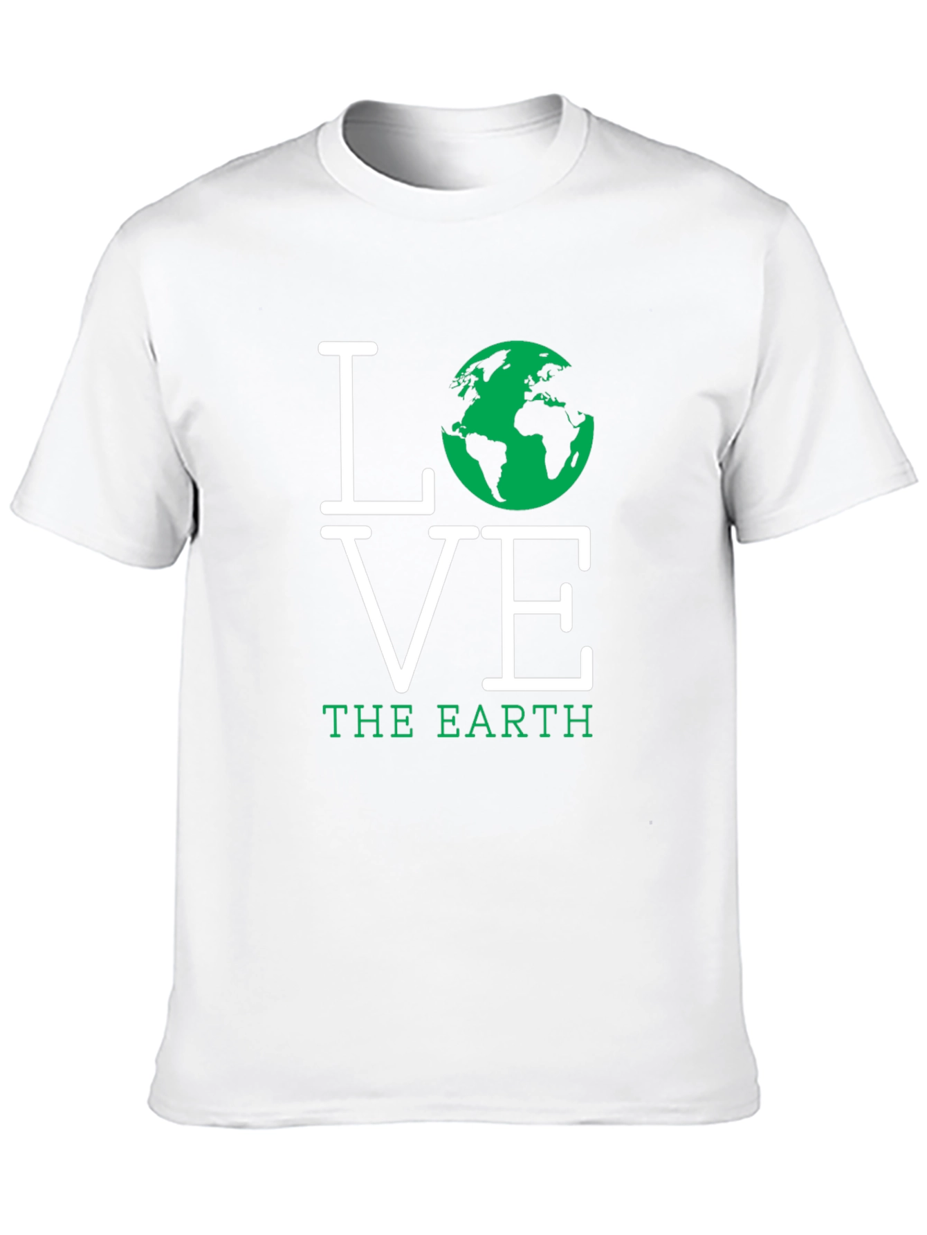 Love the Earth T-Shirt - Black Graphic Tee