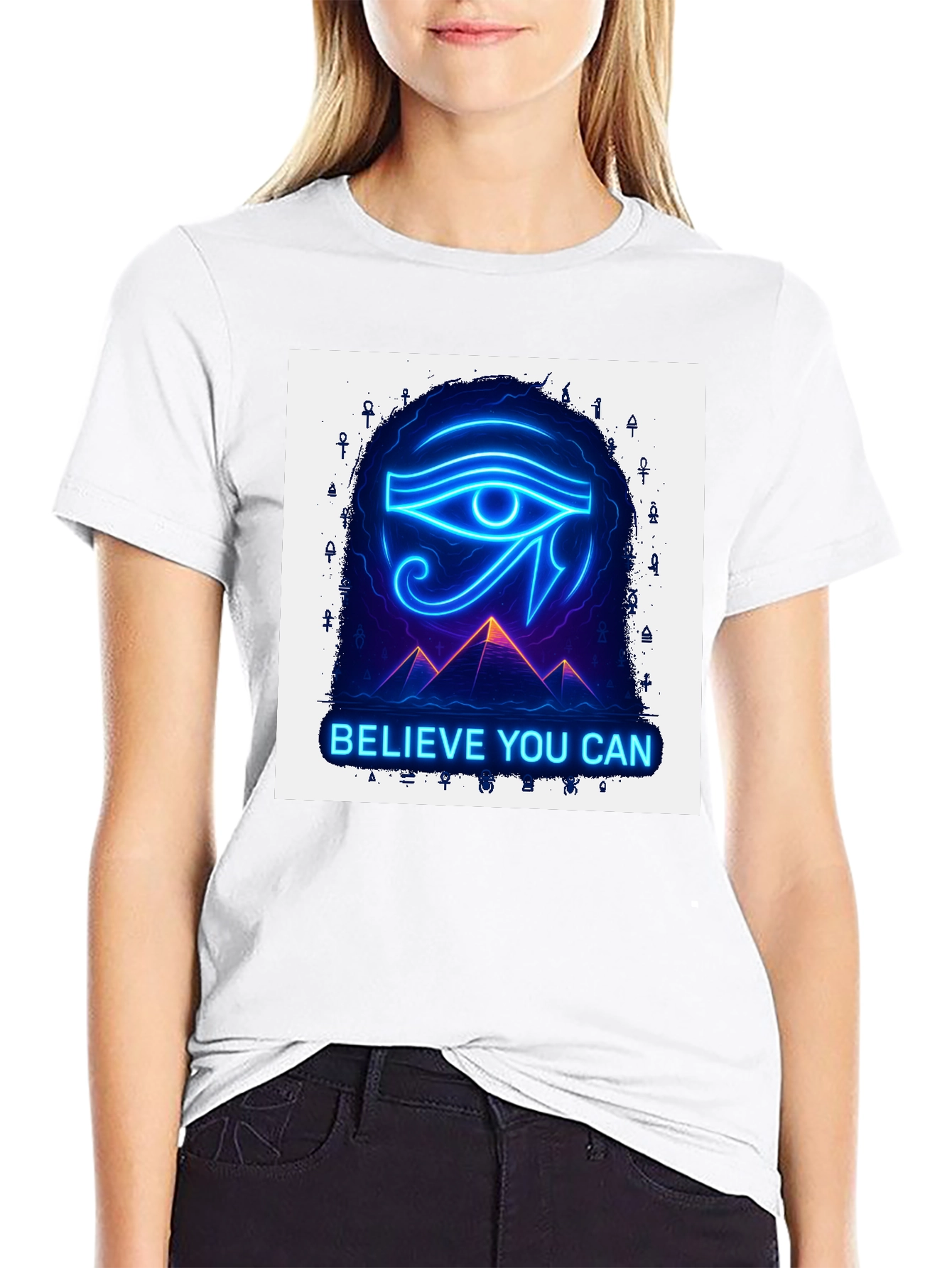 Eye of Ra Graphic Tee - Believe You Can