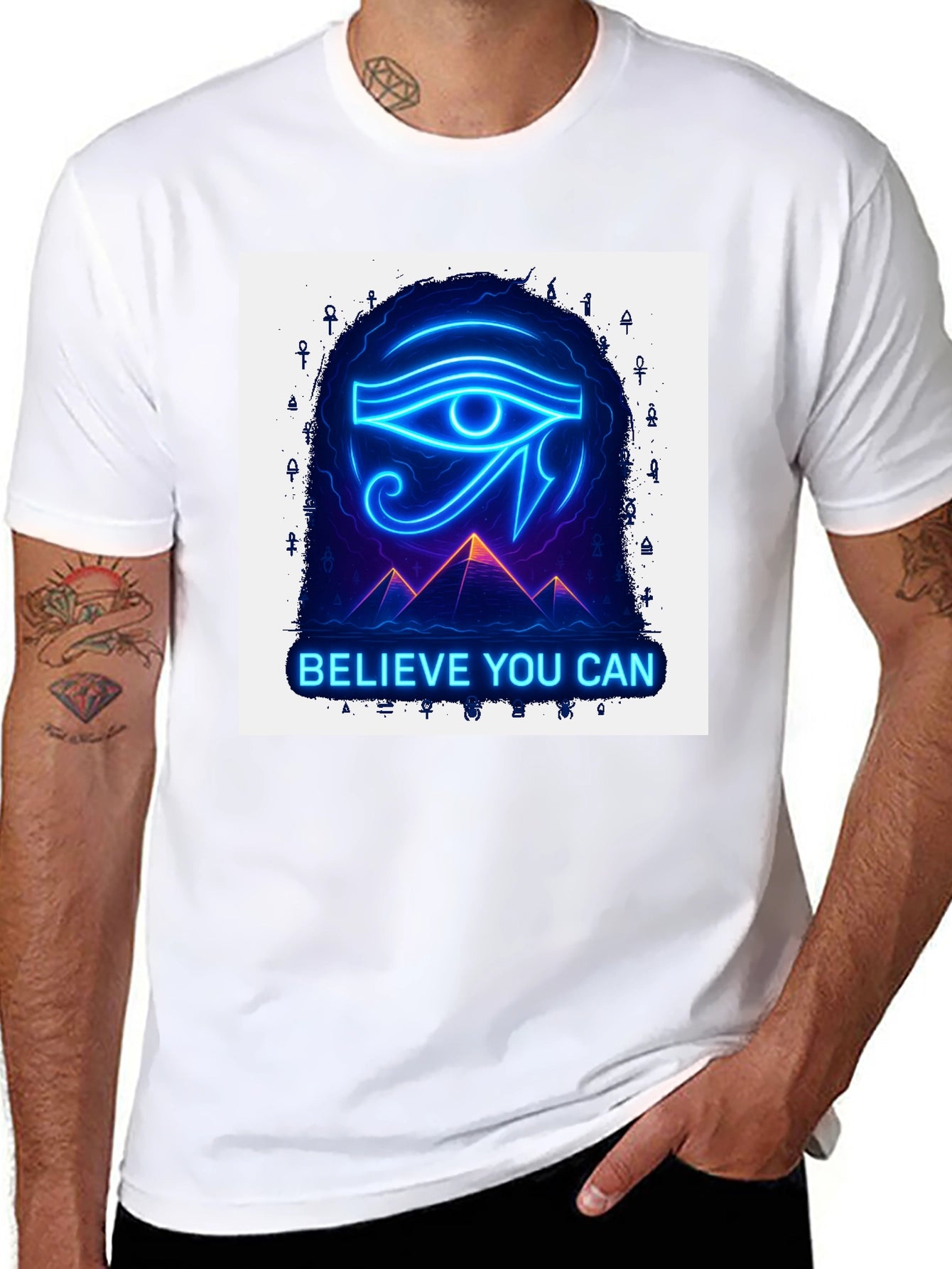 Eye of Ra Graphic Tee - Believe You Can
