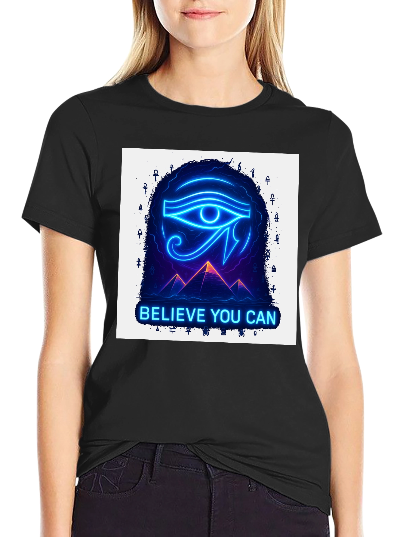 Eye of Ra Graphic Tee - Believe You Can