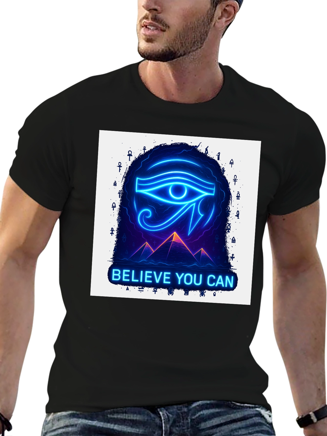 Eye of Ra Graphic Tee - Believe You Can