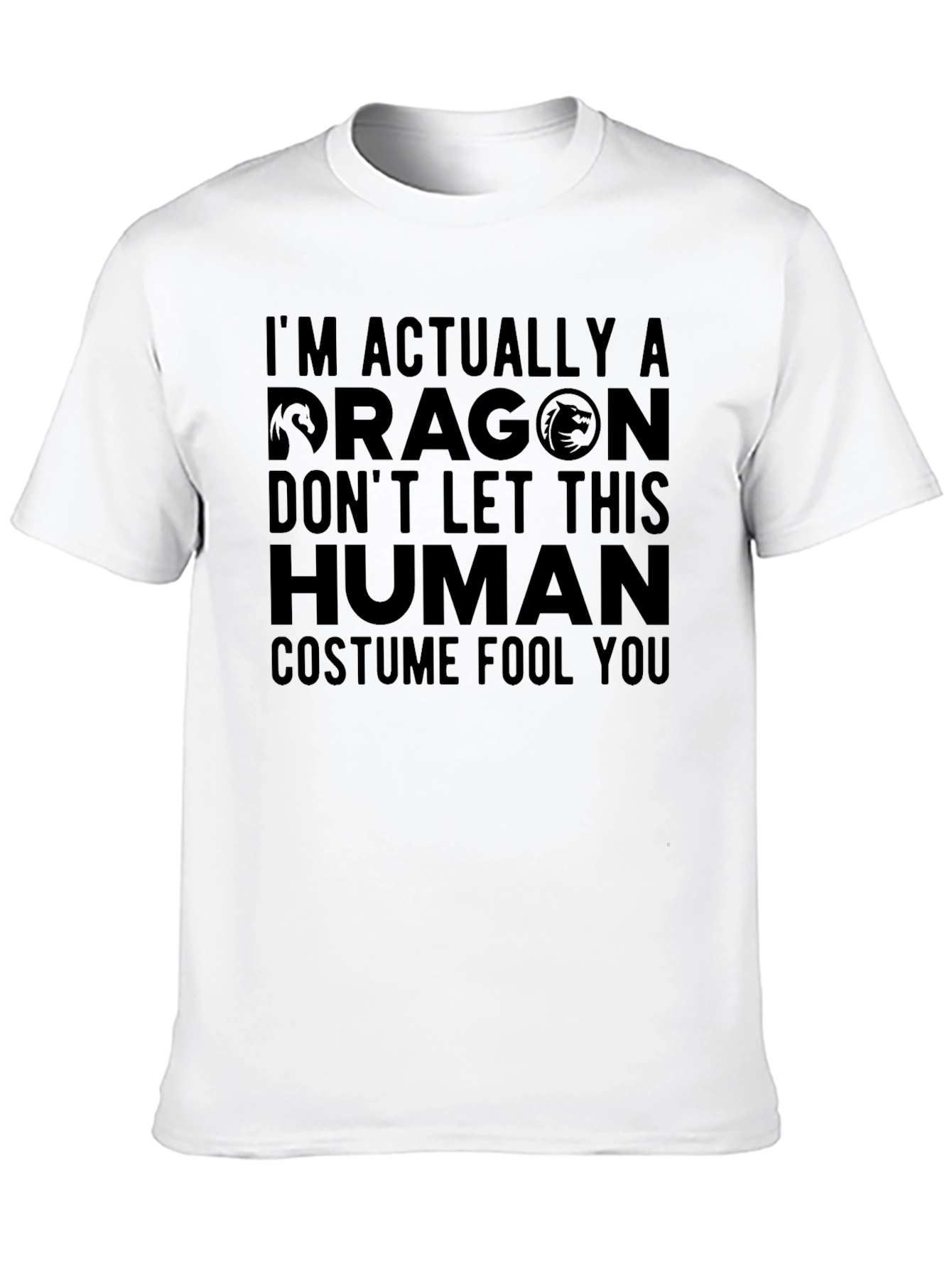 Im Actually a Dragon T-Shirt - Funny Costume Tee
