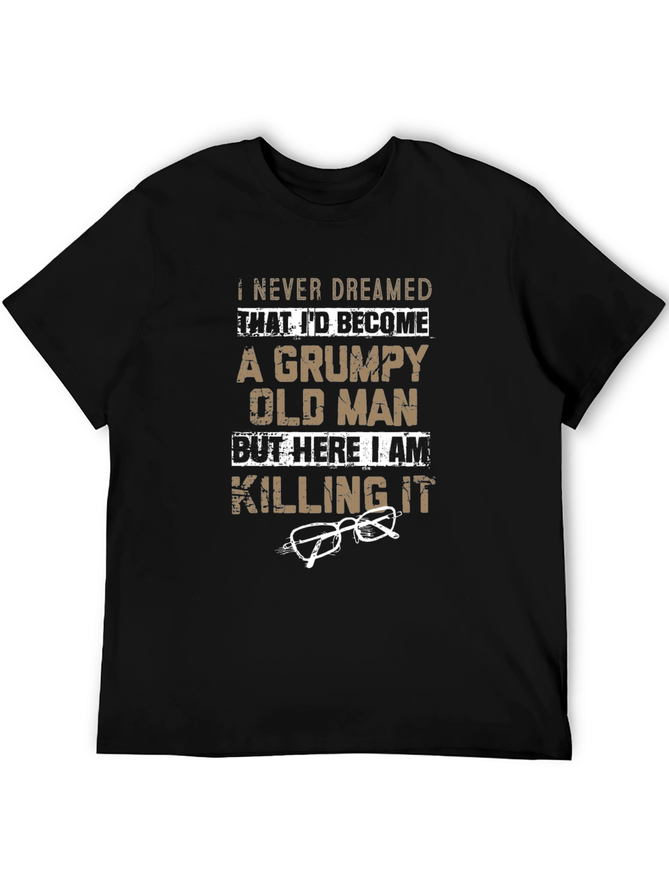 Grumpy Old Man T-Shirt - Funny Novelty Tee