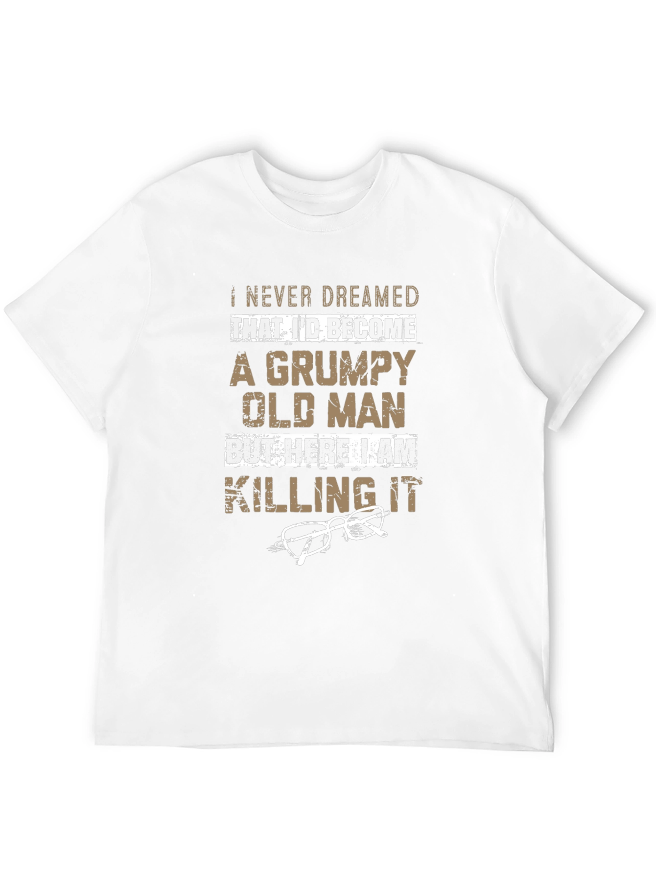 Grumpy Old Man T-Shirt - Funny Novelty Tee