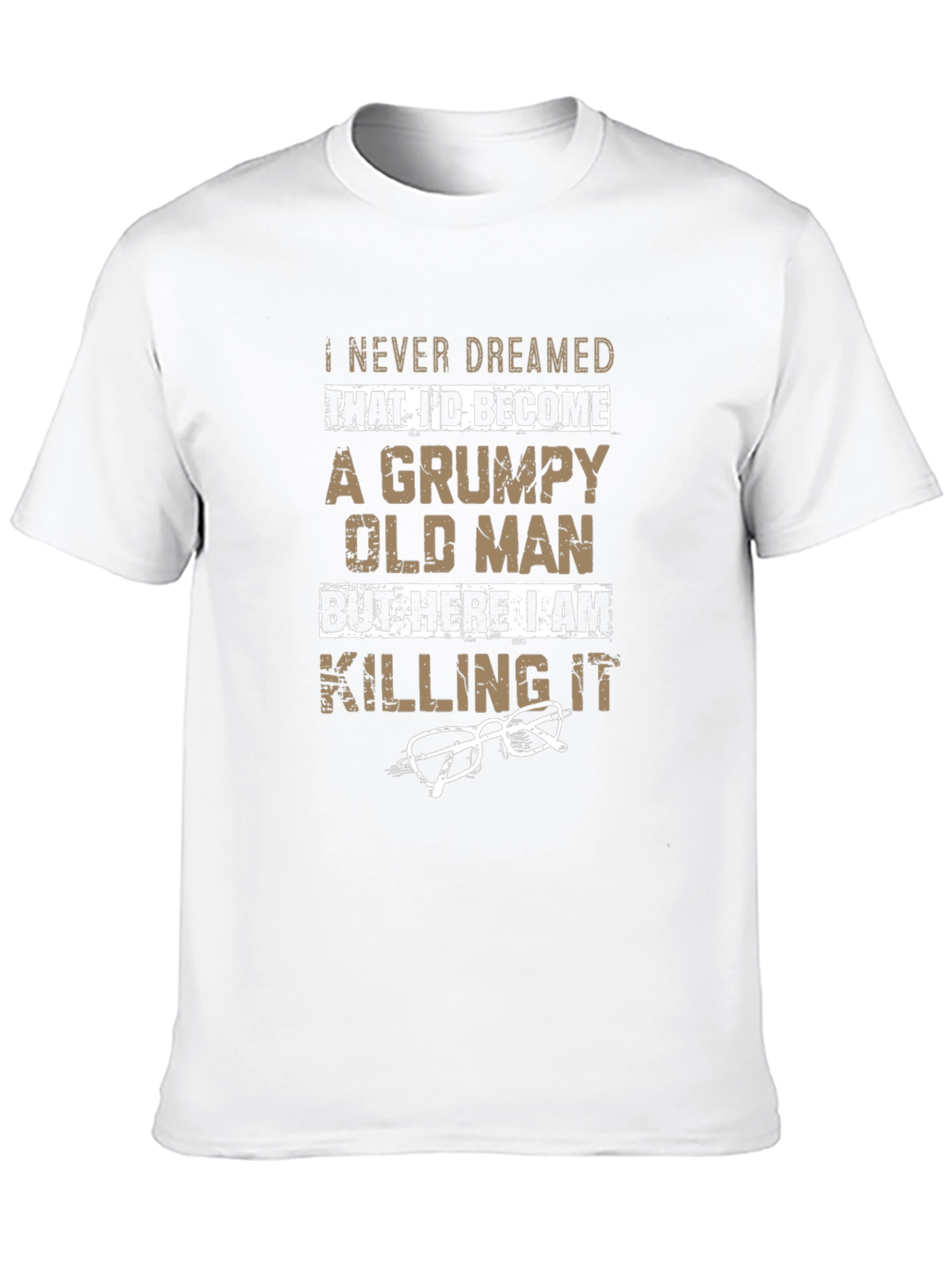 Grumpy Old Man T-Shirt - Funny Novelty Tee