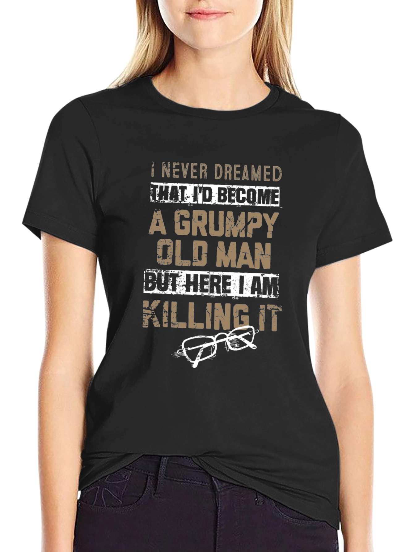 Grumpy Old Man T-Shirt - Funny Novelty Tee