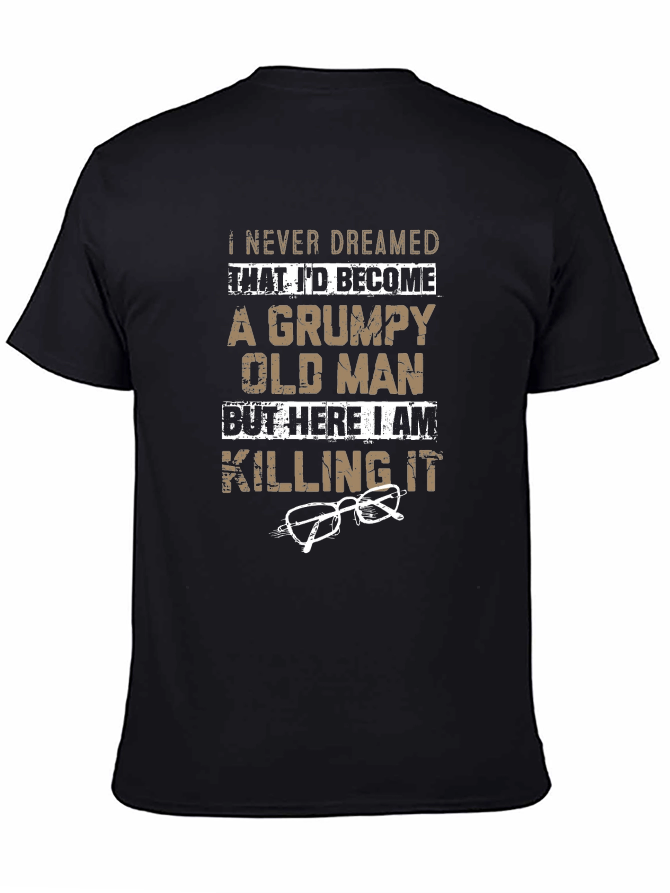 Grumpy Old Man T-Shirt - Funny Novelty Tee