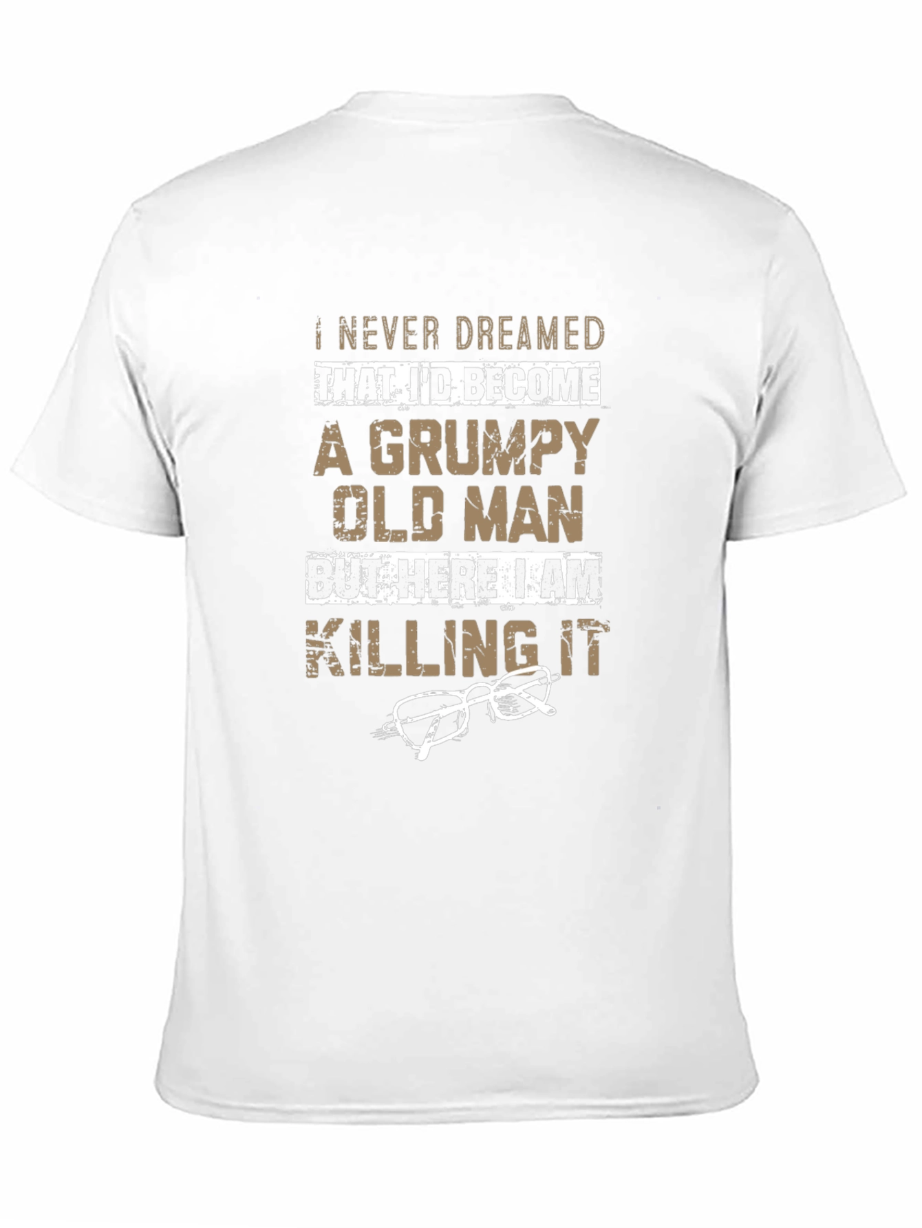 Grumpy Old Man T-Shirt - Funny Novelty Tee