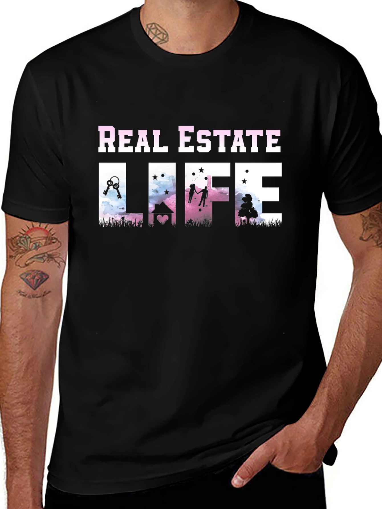 Real Estate Life Graphic Tee