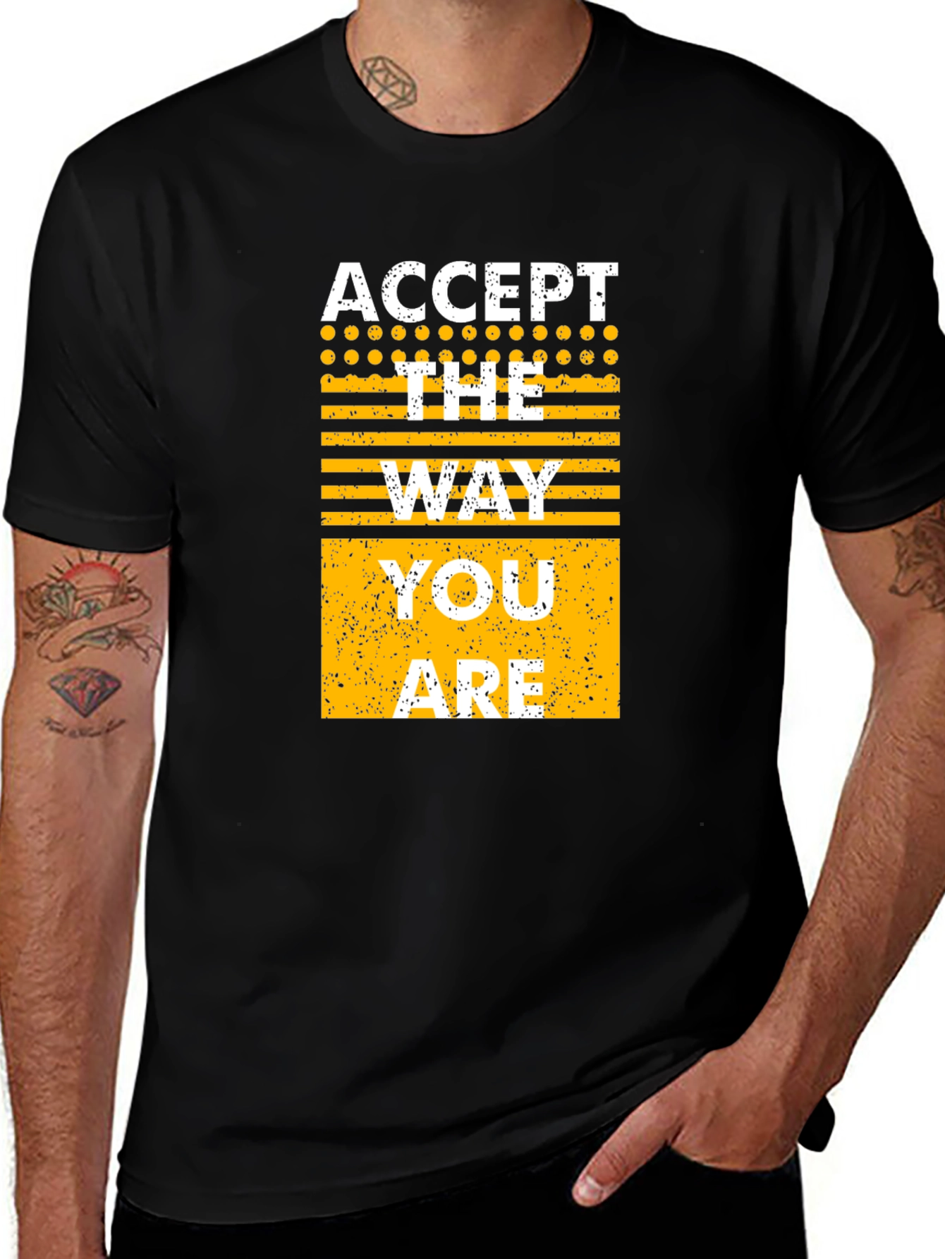 Accept The Way You Are Graphic T-Shirt