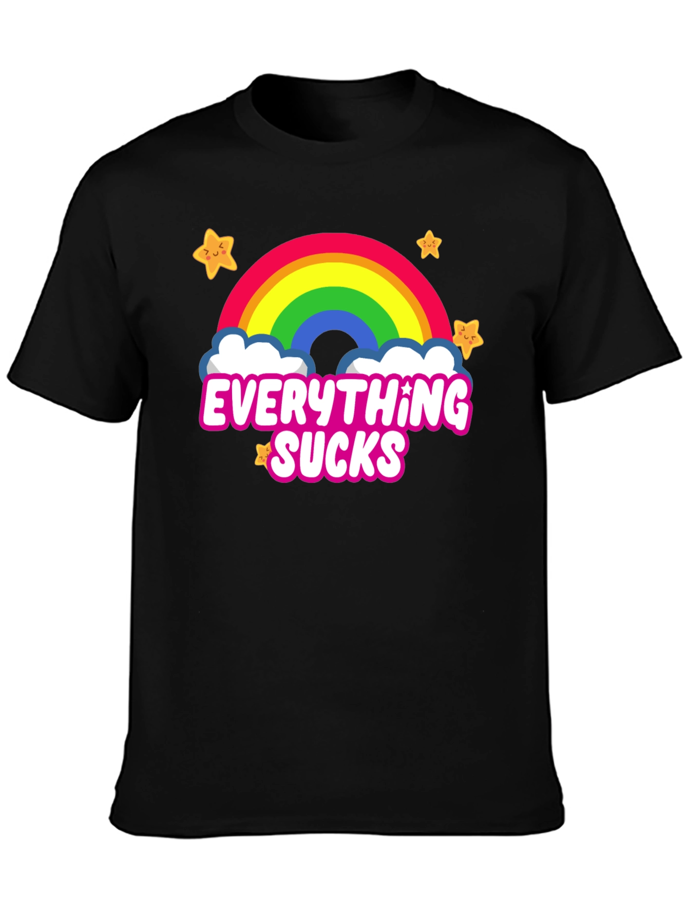 Everything Sucks Rainbow T-Shirt