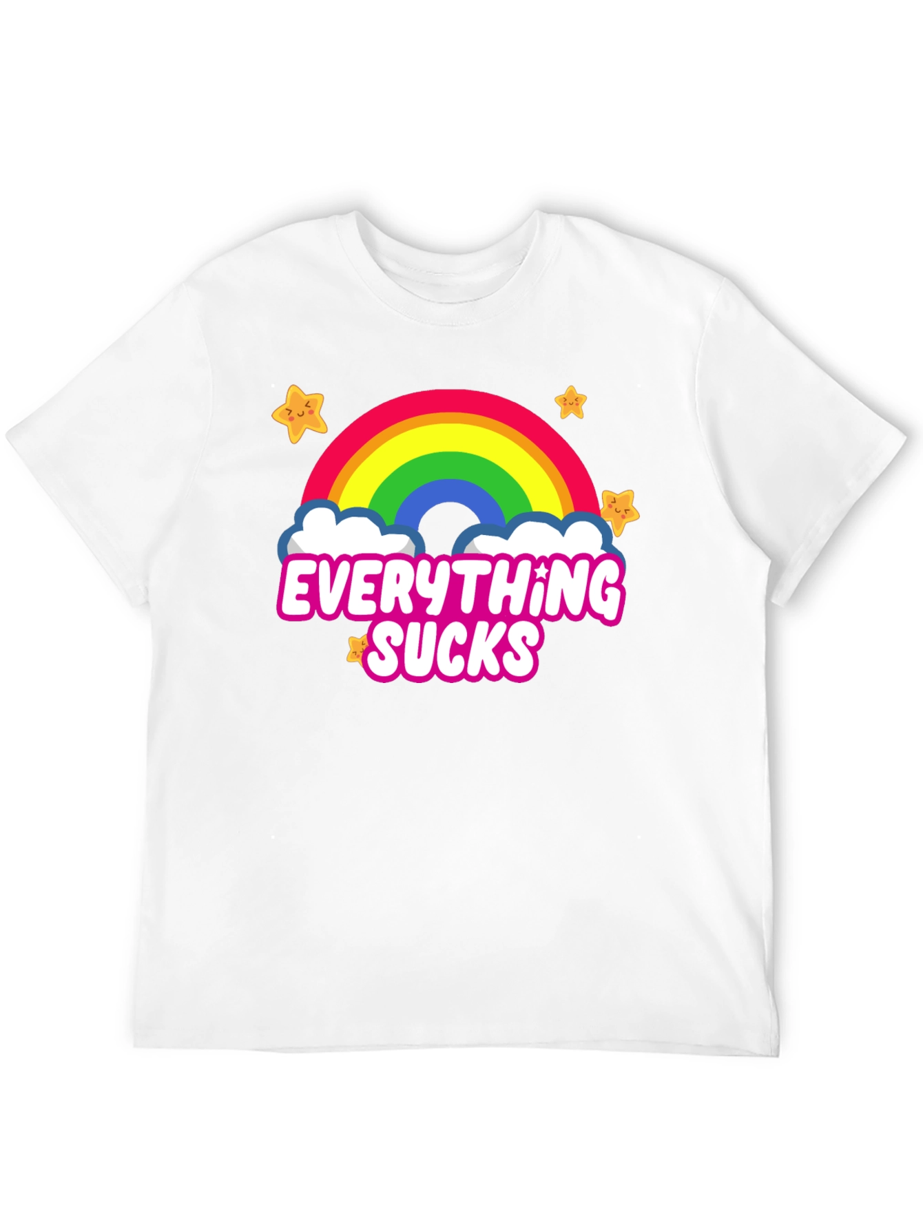 Everything Sucks Rainbow T-Shirt