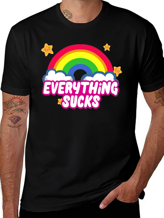 Everything Sucks Rainbow T-Shirt