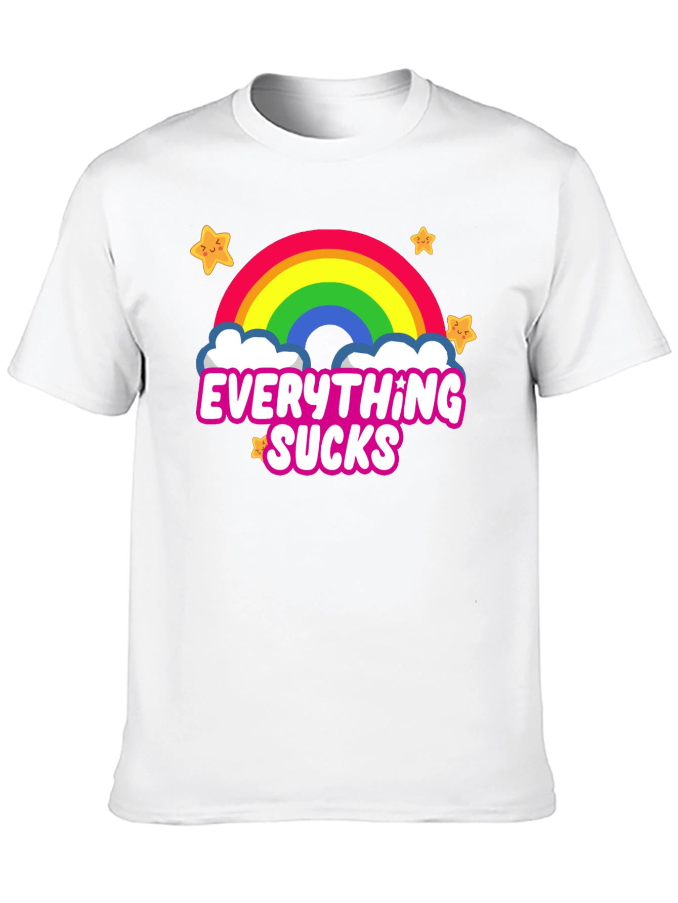 Everything Sucks Rainbow T-Shirt