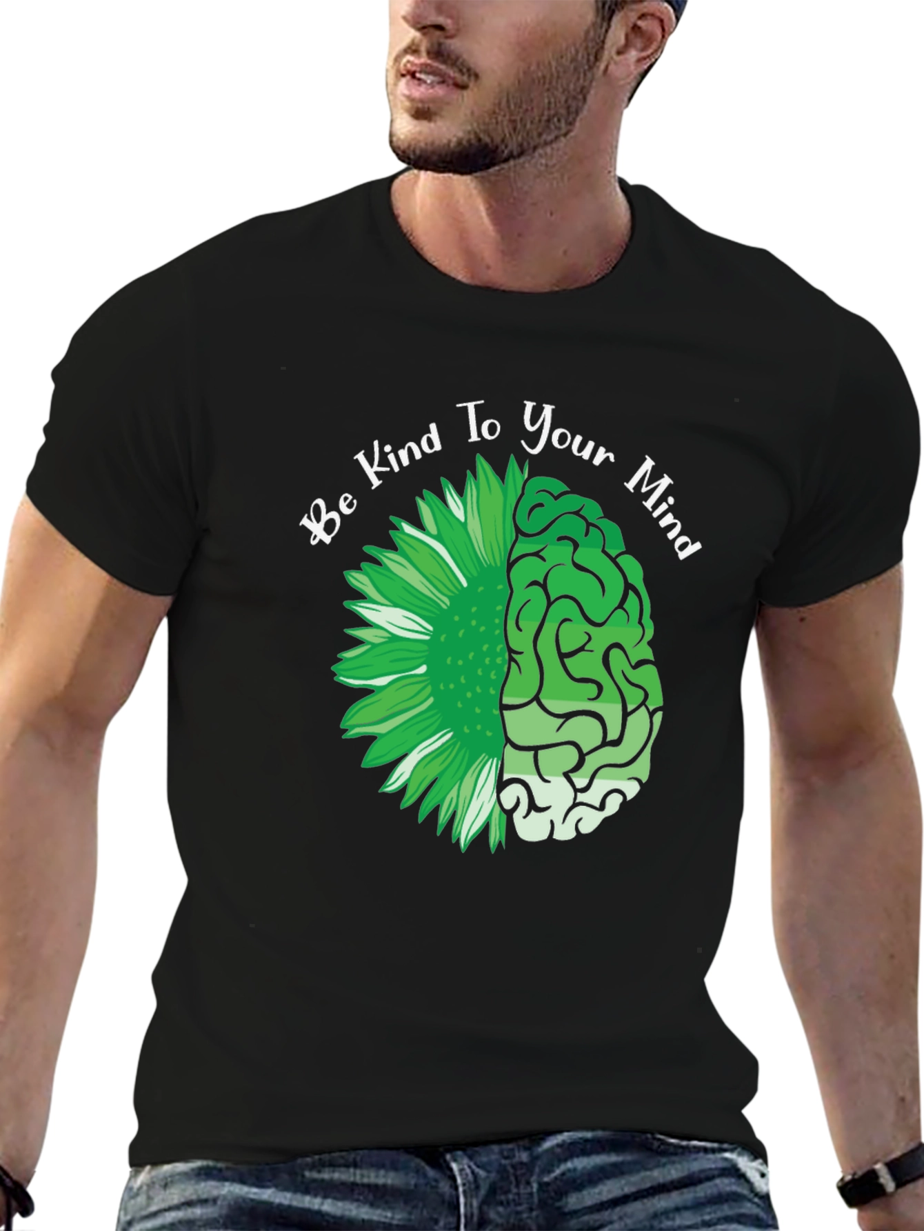 Be Kind To Your Mind Black T-Shirt