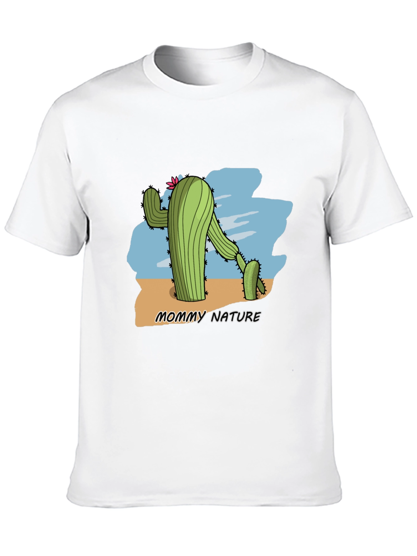 Mommy Nature Cactus Graphic T-Shirt