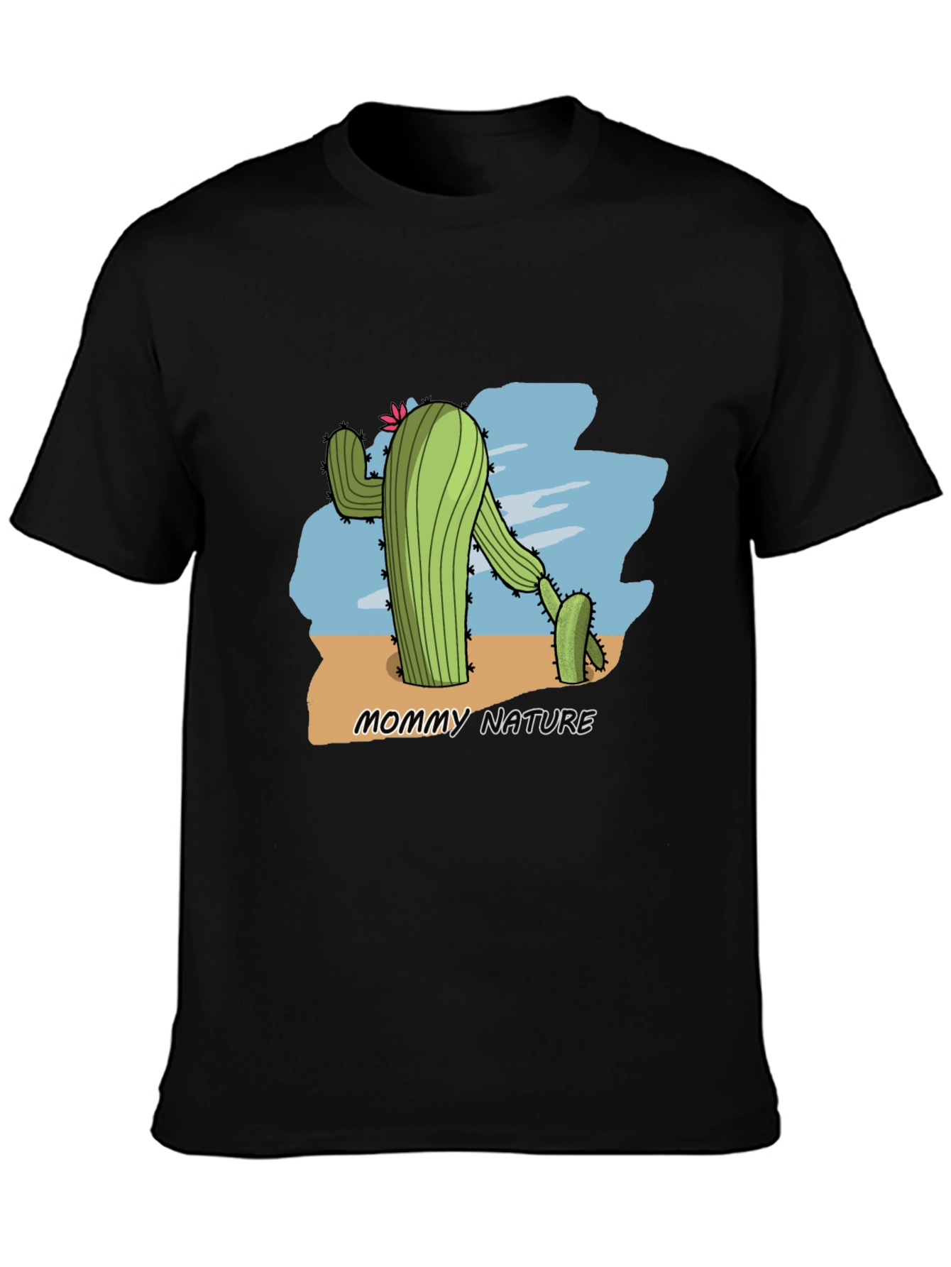 Mommy Nature Cactus Graphic T-Shirt