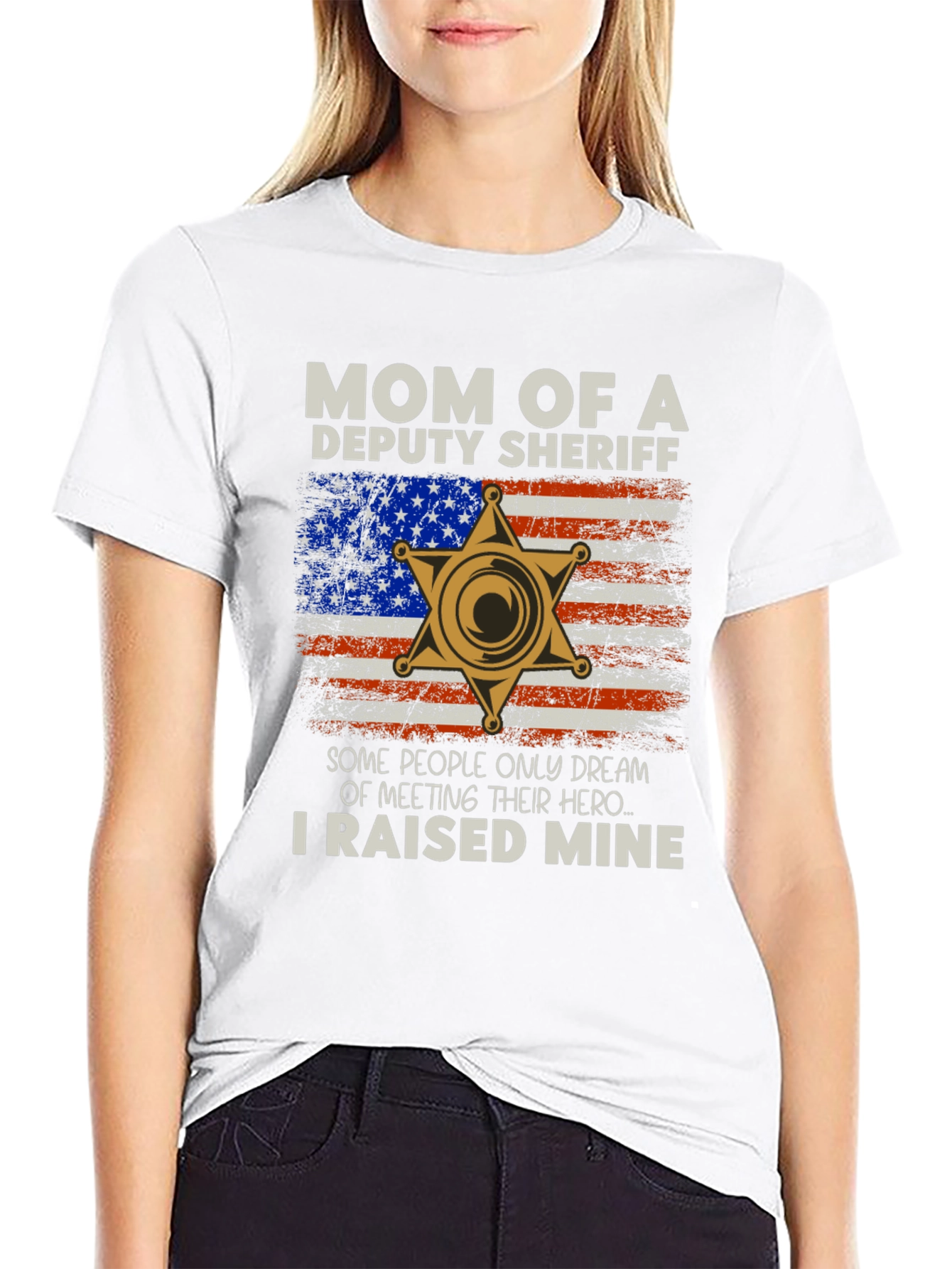 Mom of a Deputy Sheriff T-Shirt