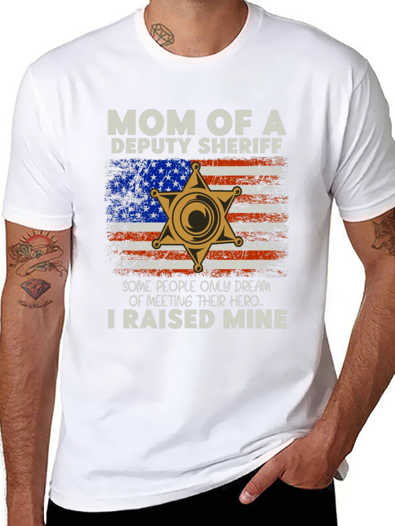 Mom of a Deputy Sheriff T-Shirt