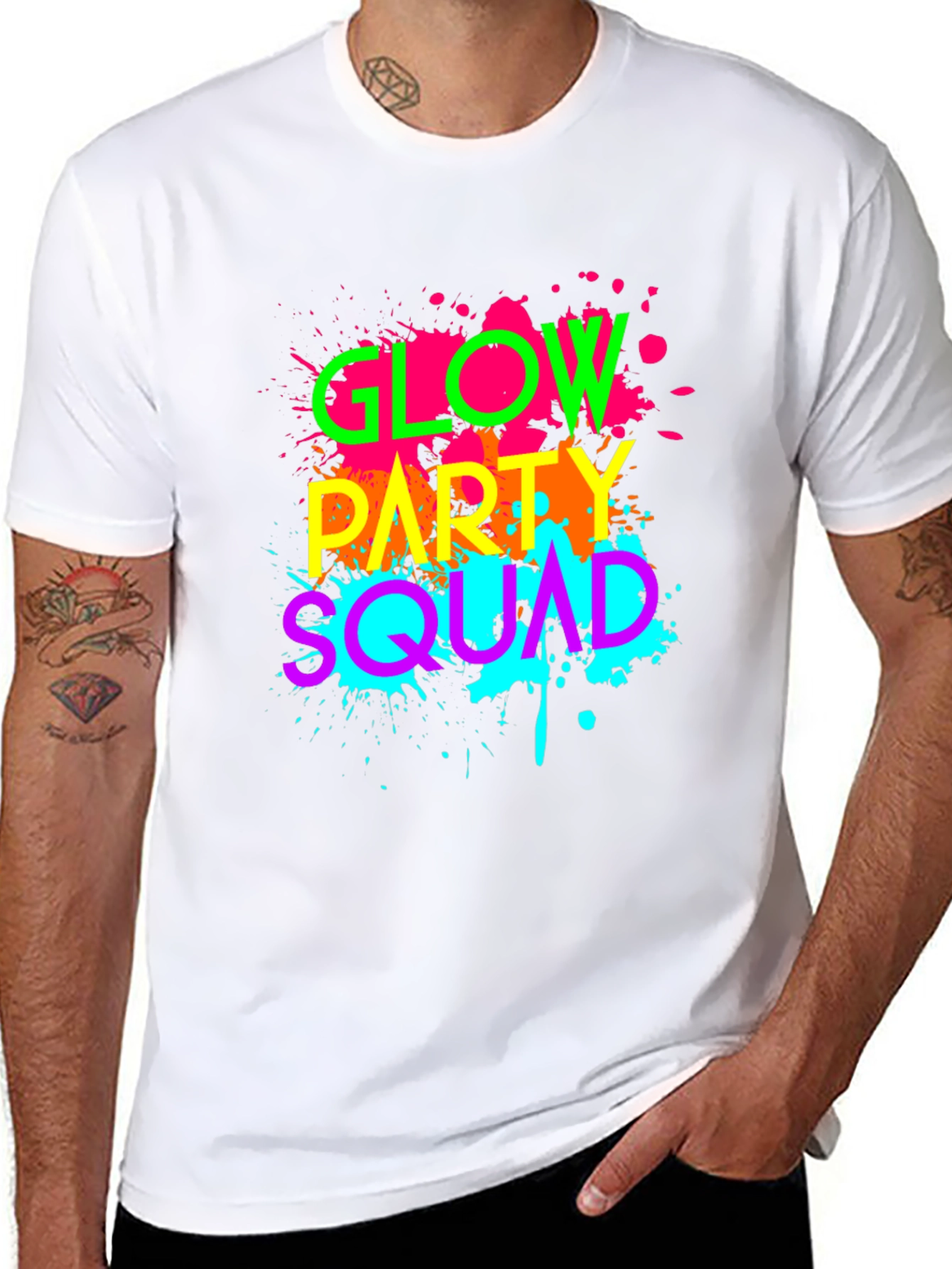Glow Party Squad T-Shirt