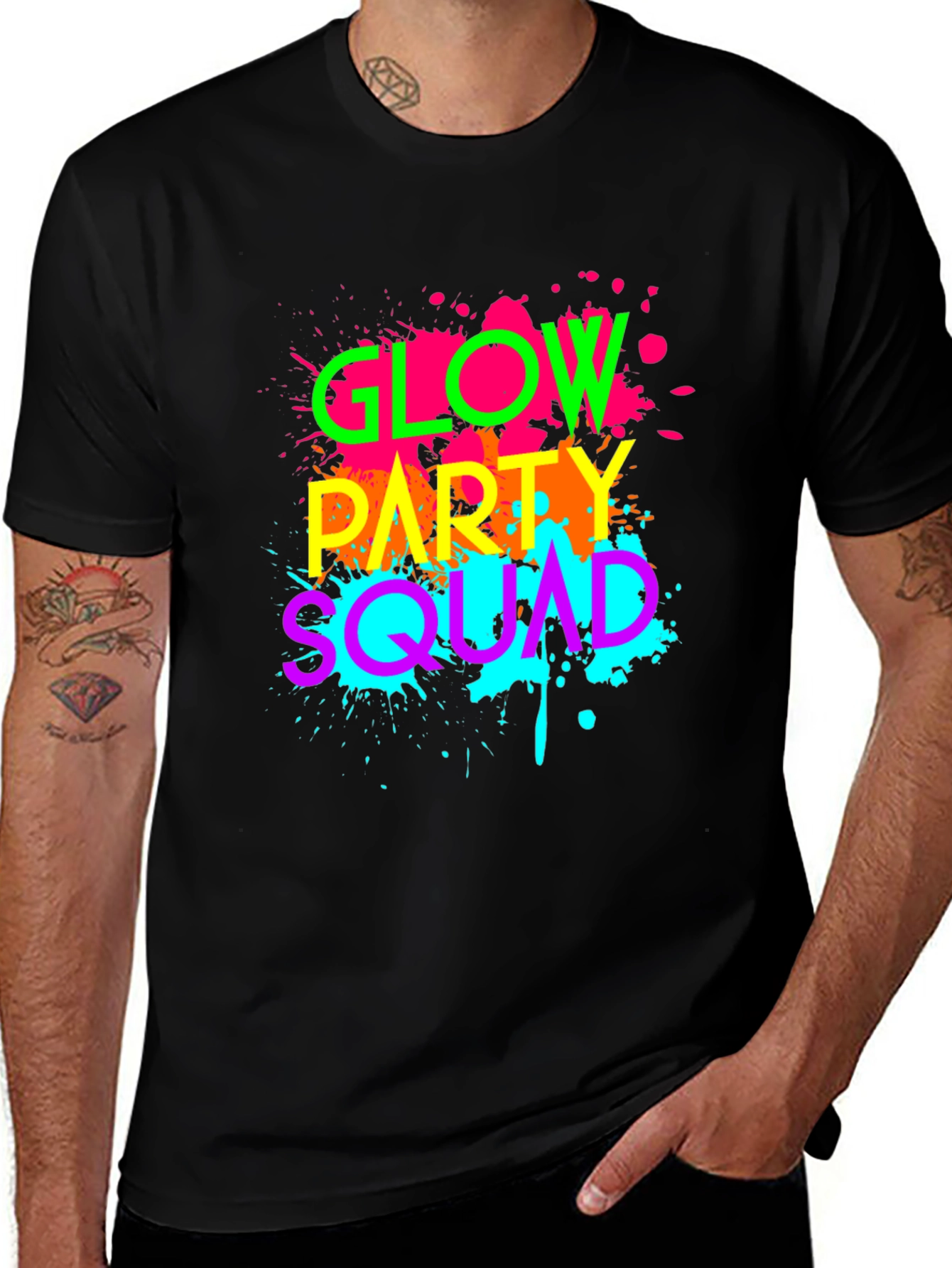Glow Party Squad T-Shirt