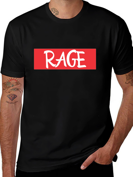 Rage Graphic Tee - Bold Streetwear Style