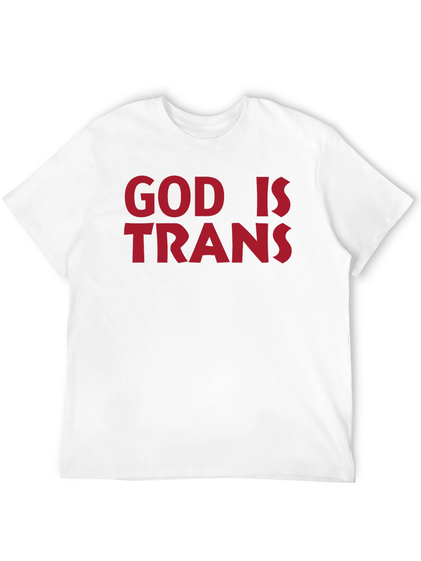 God is Trans T-Shirt - Bold Statement Tee