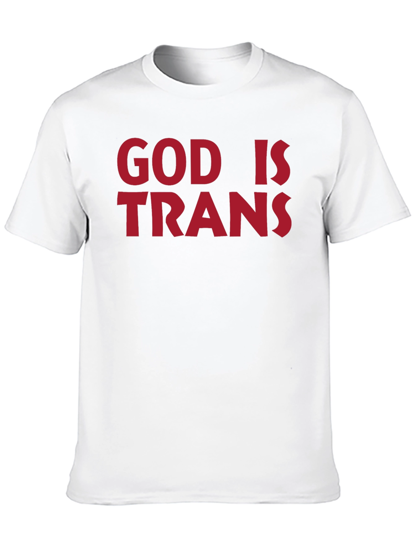 God is Trans T-Shirt - Bold Statement Tee