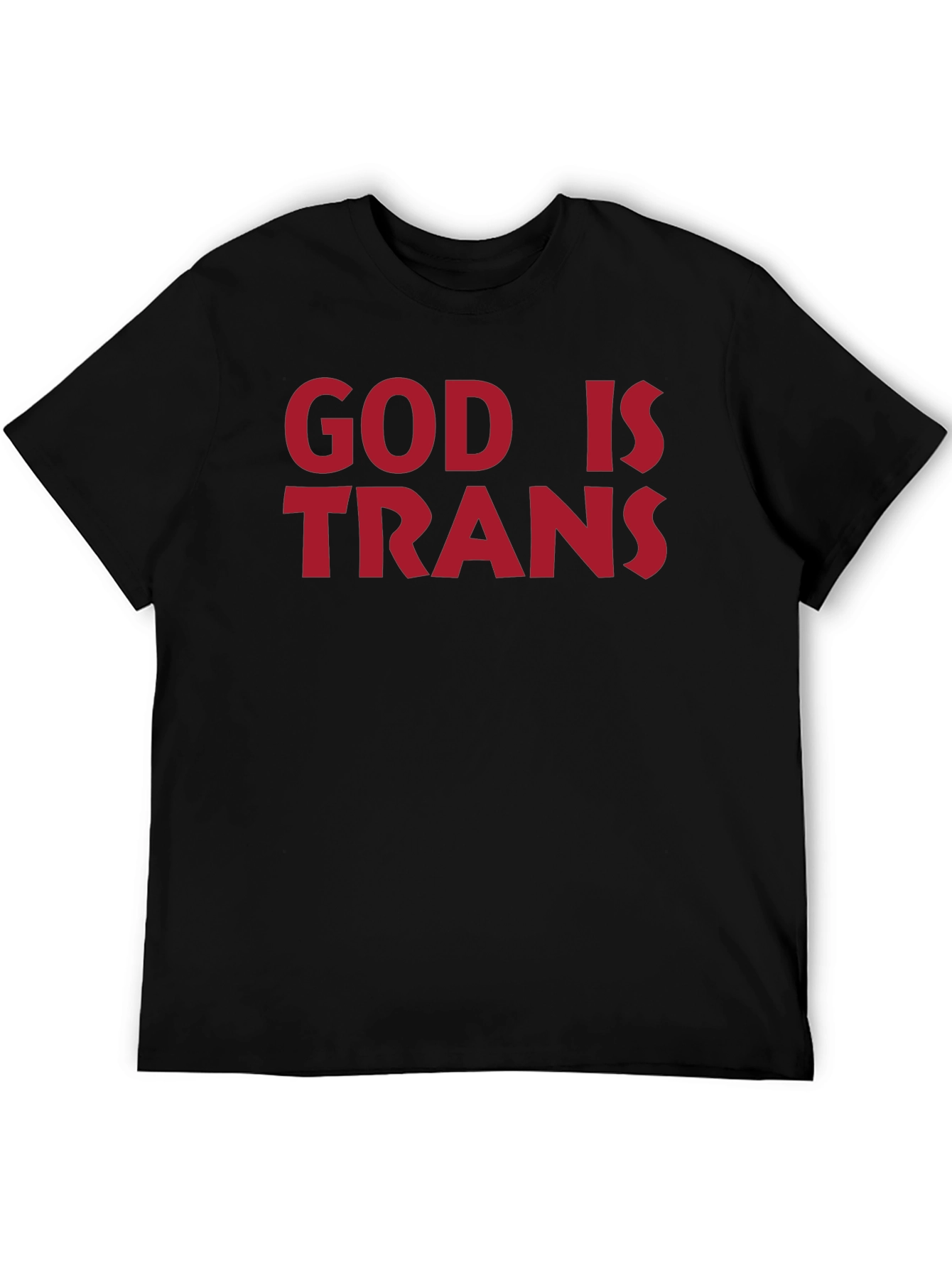 God is Trans T-Shirt - Bold Statement Tee