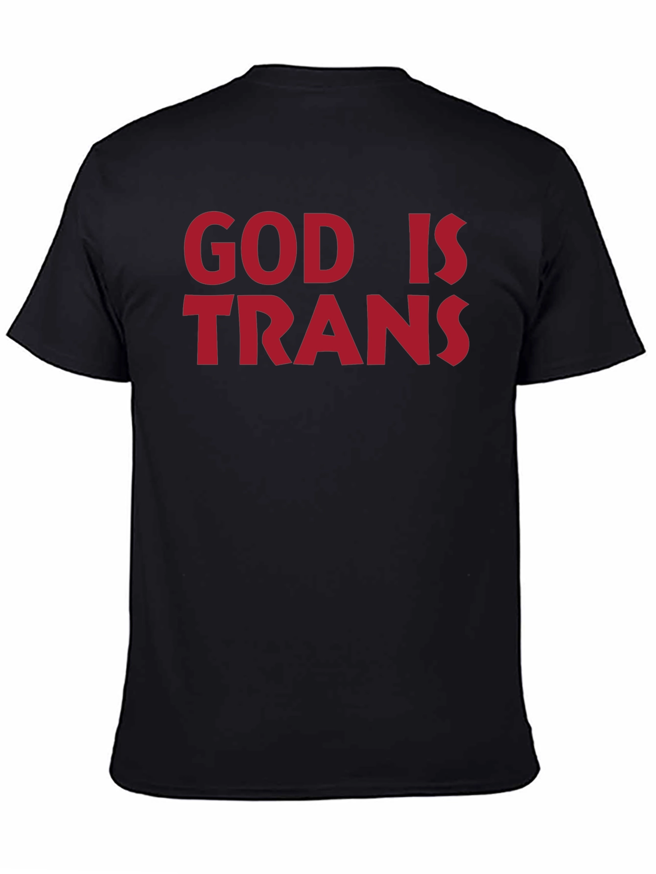 God is Trans T-Shirt - Bold Statement Tee