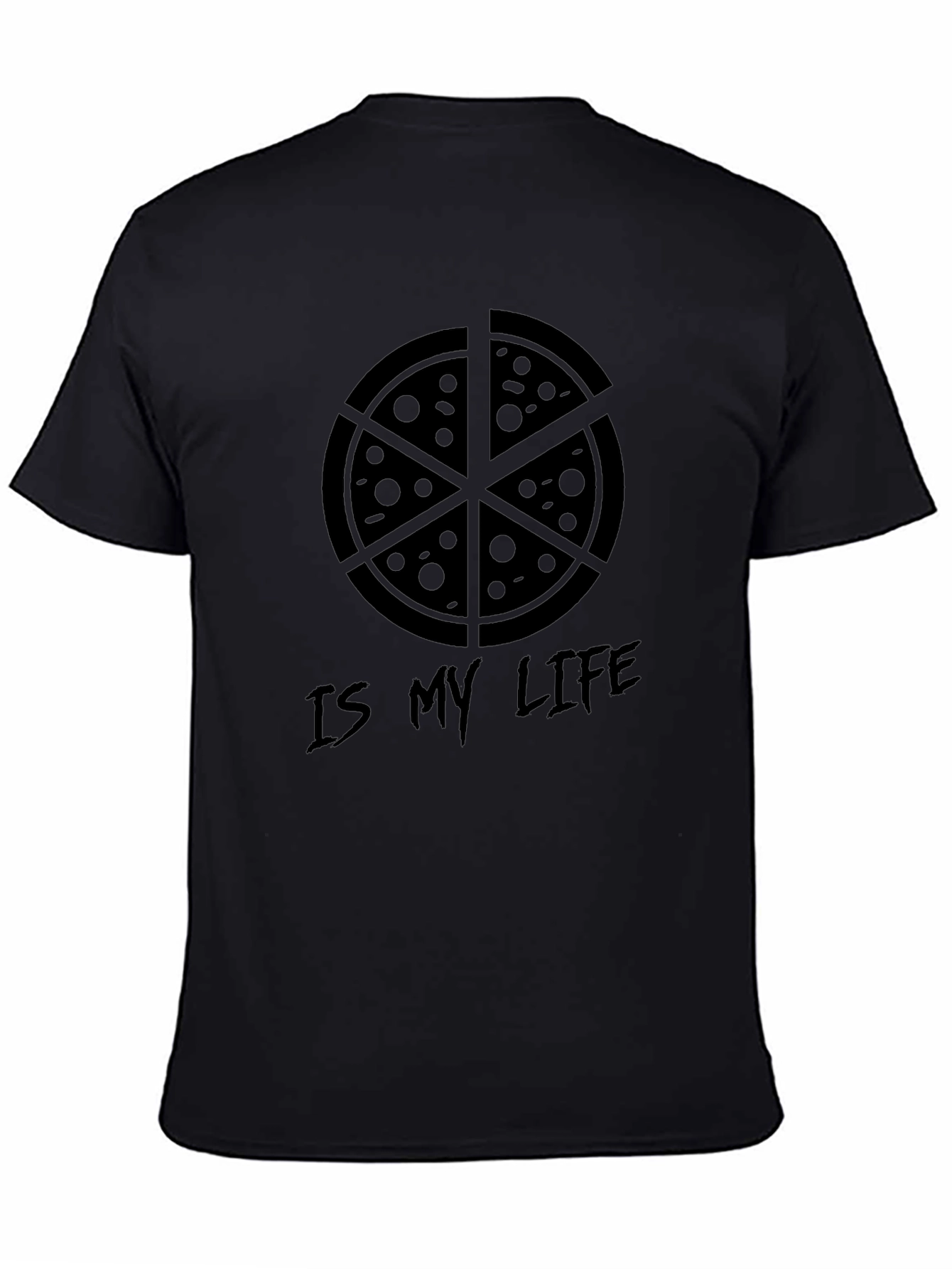 Pizza Is My Life T-Shirt - Funny Foodie Tee